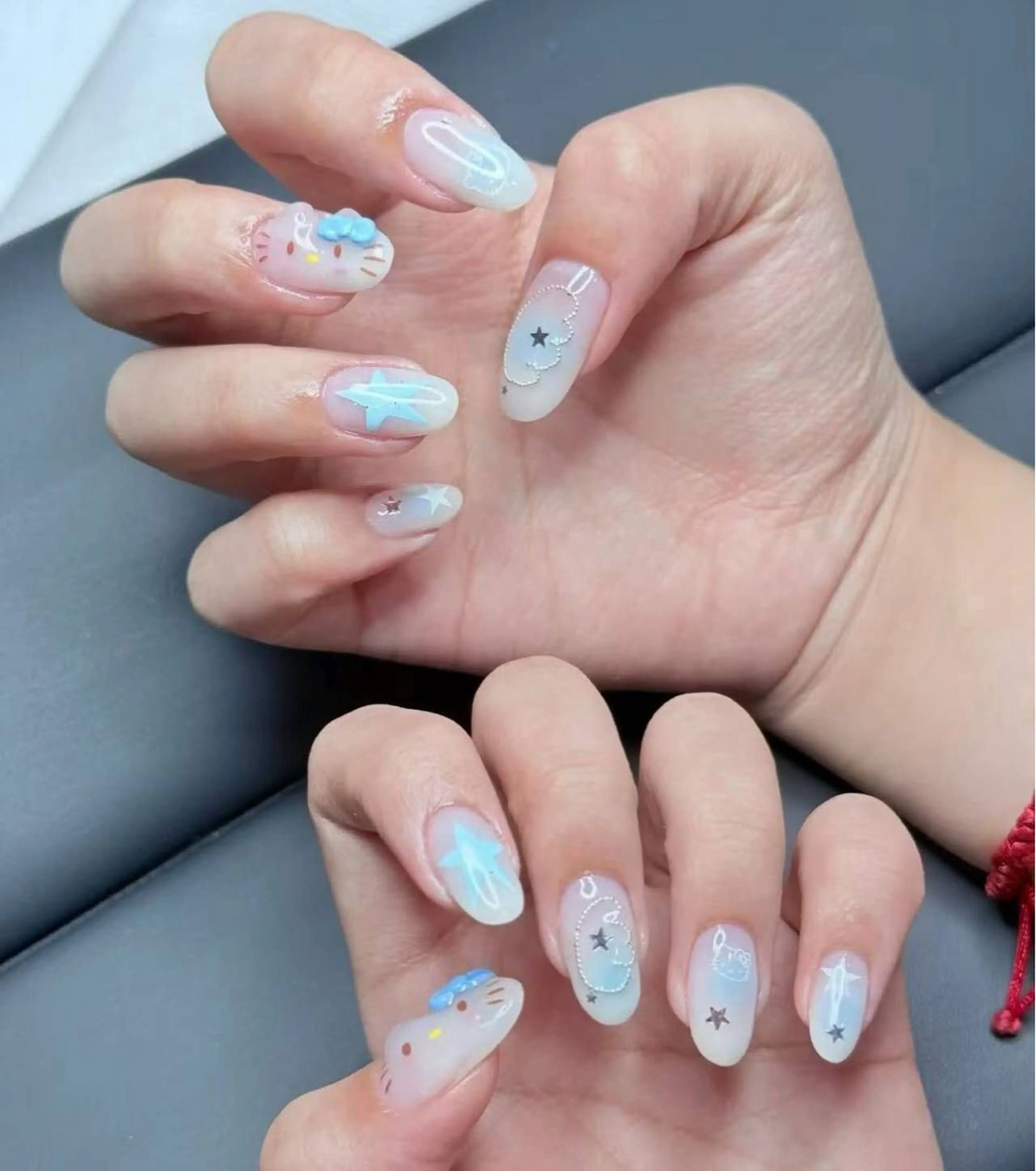 ネイル オーロラネイル フラワーネイル フットネイル フレンチネイル ジェルネイル ハンドネイル 相沢 さやかのネイルデザイン