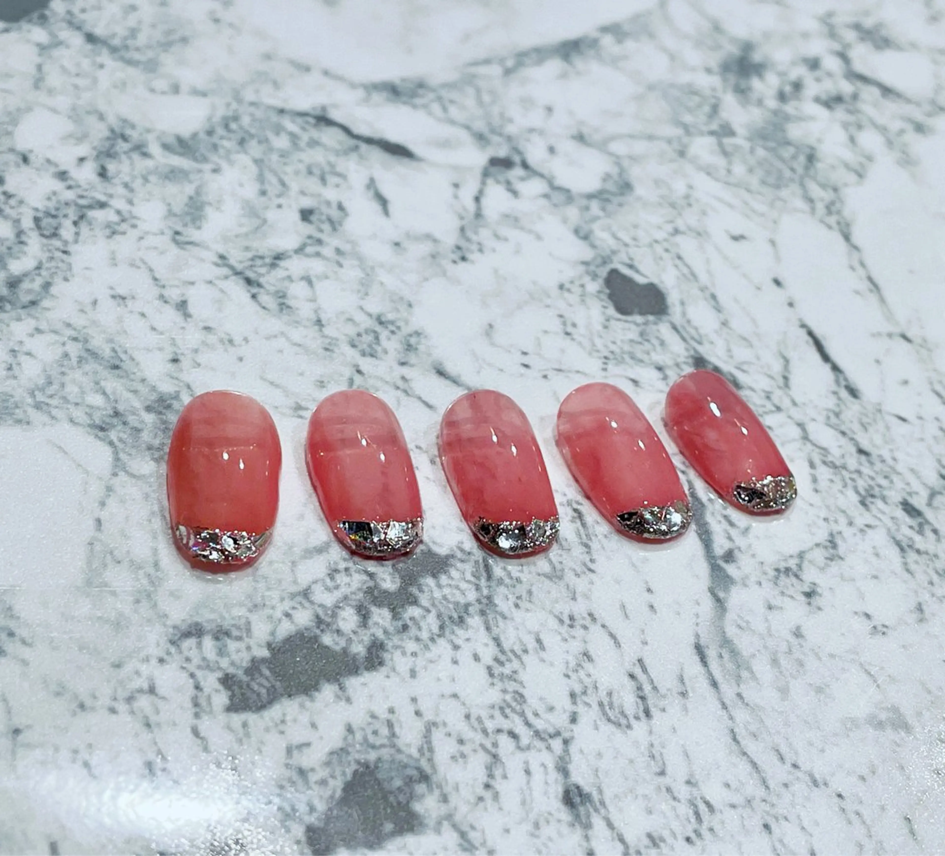 ネイル フレンチネイル ガラスフレンチ KAUI +所属・KAUI +🌺 Maiのエステ・リラクイメージ