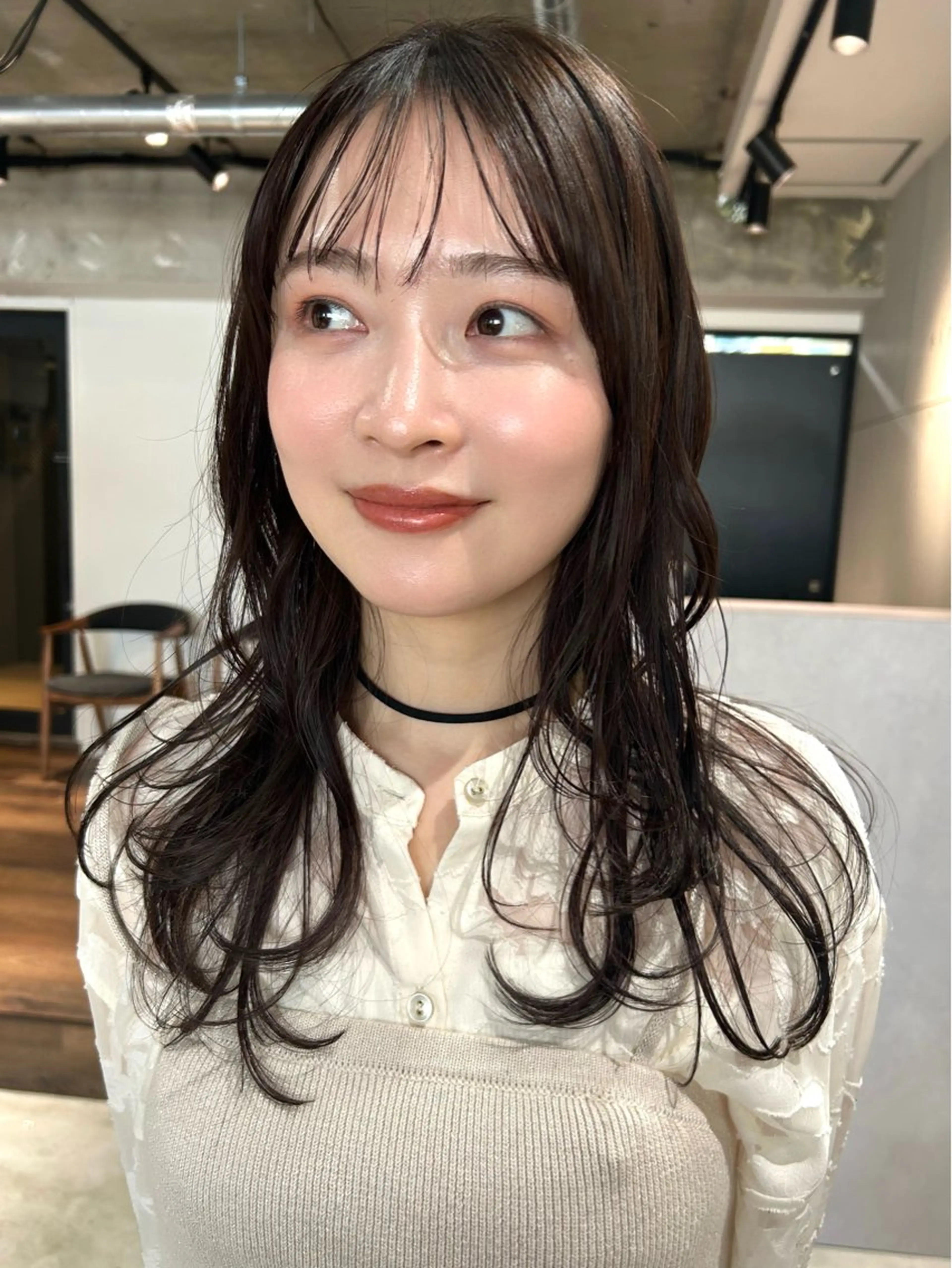 ロング カット ヘアカラー トリートメント ヘアセット/透明感 カラー/MIHO♡のヘアスタイル