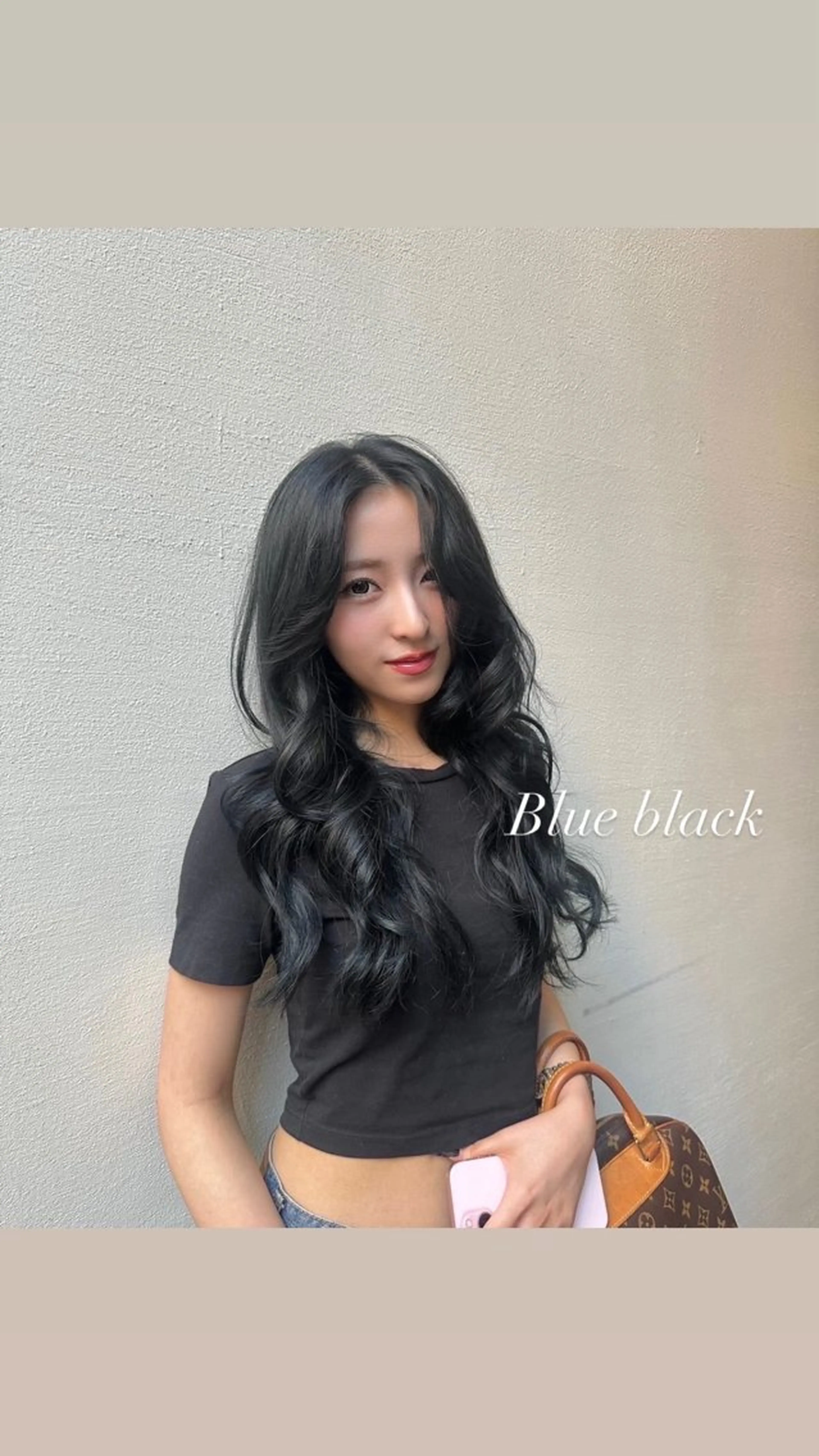 ロング カラー ヘアカラー トリートメント aoi / 透明感カラーのヘアスタイル