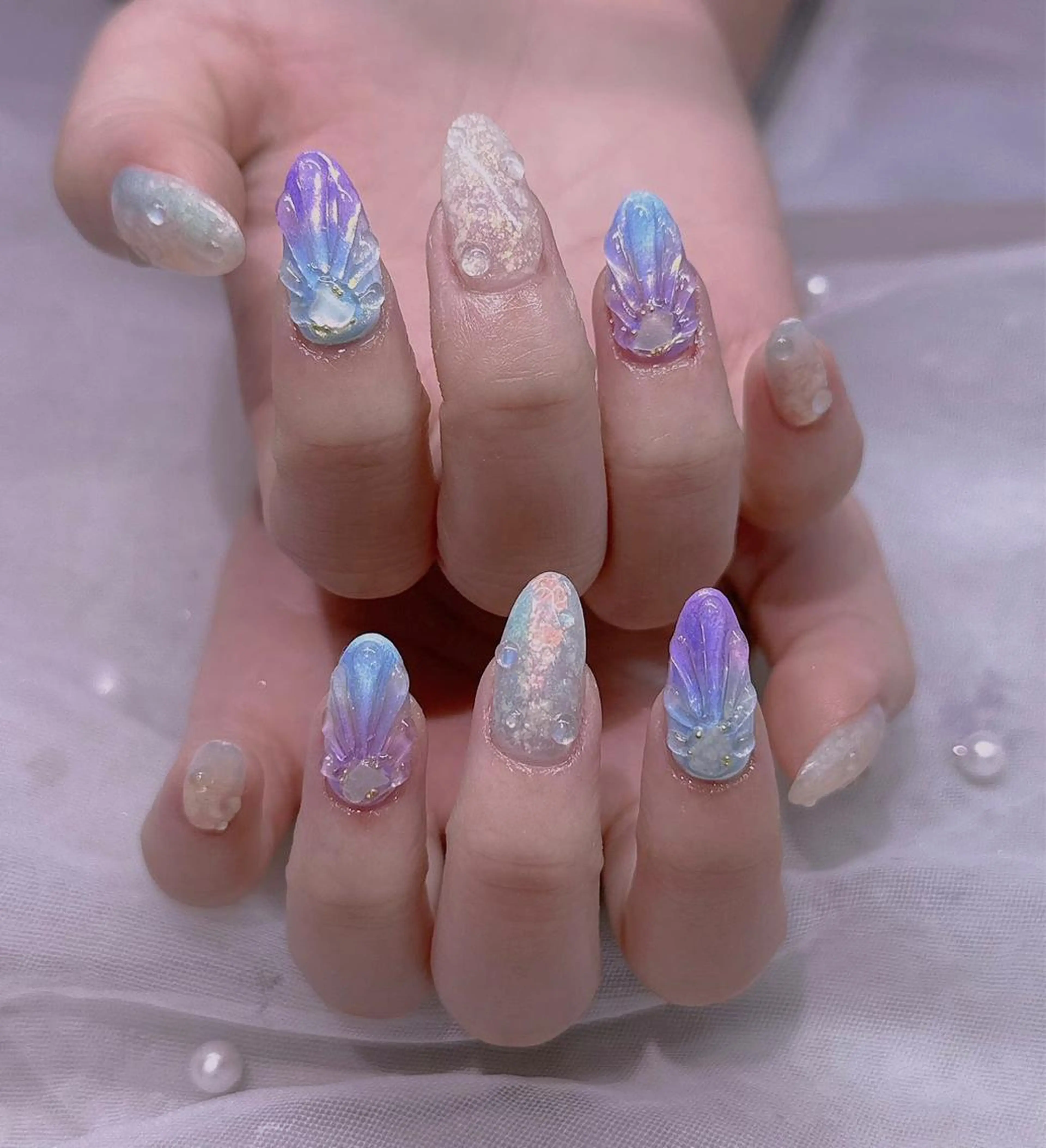 ネイル 長さだし専門店 M2　rikaのネイルデザイン