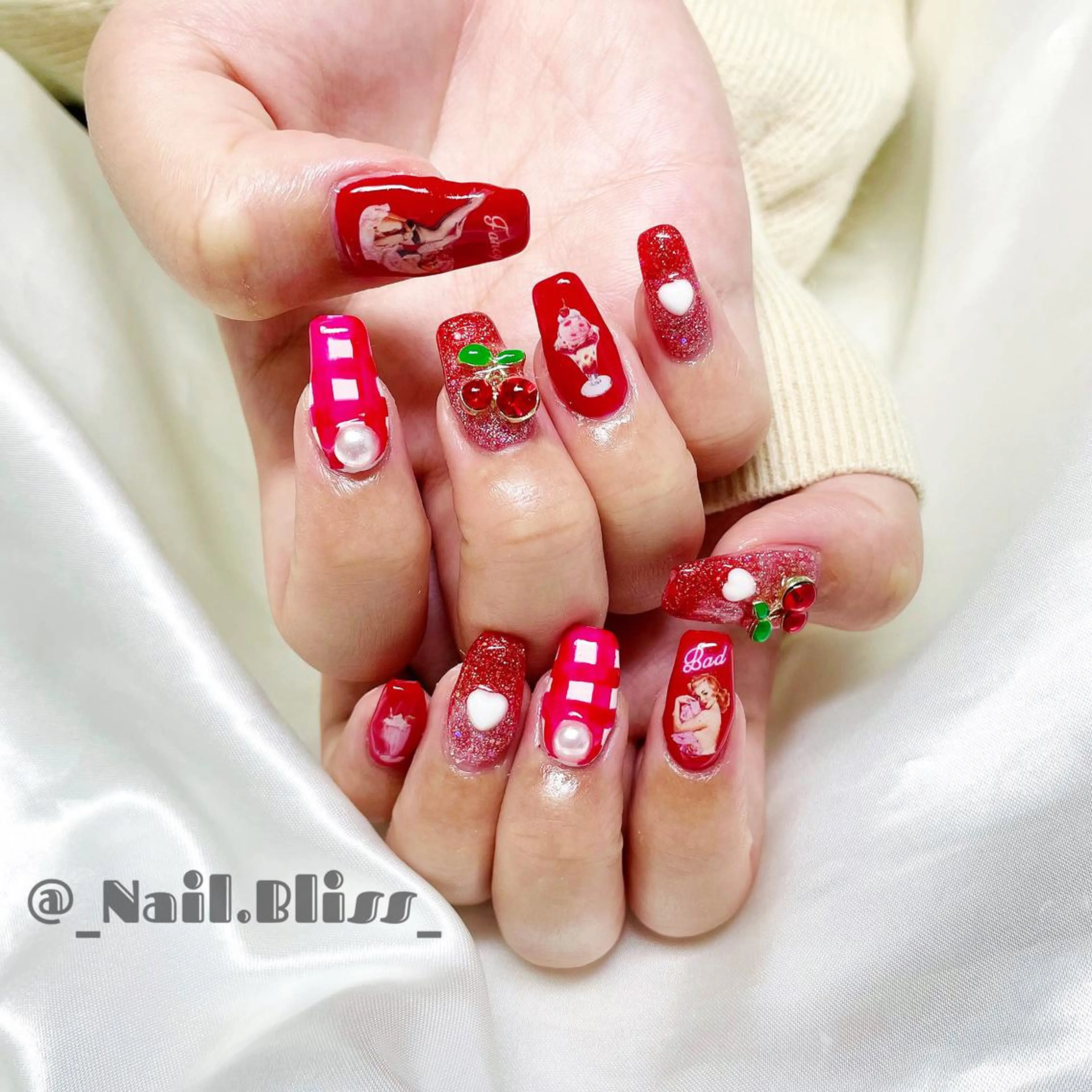 ネイル ハンドネイル NAIL BLISSのネイルデザイン