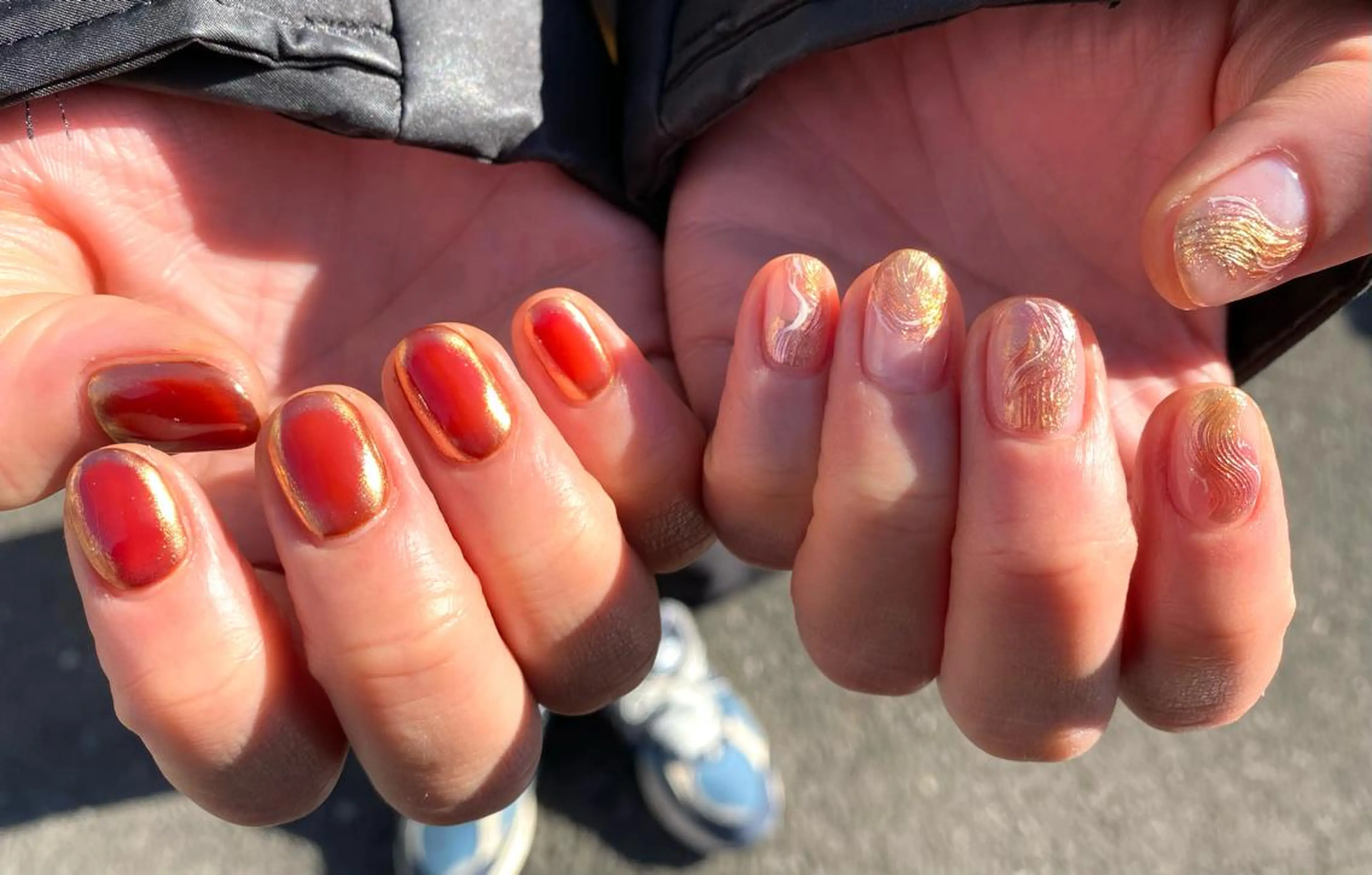 ネイル ジェルネイル ミラーネイル ニュアンスネイル Nroom.所属・Nroom. /はるのネイルデザイン