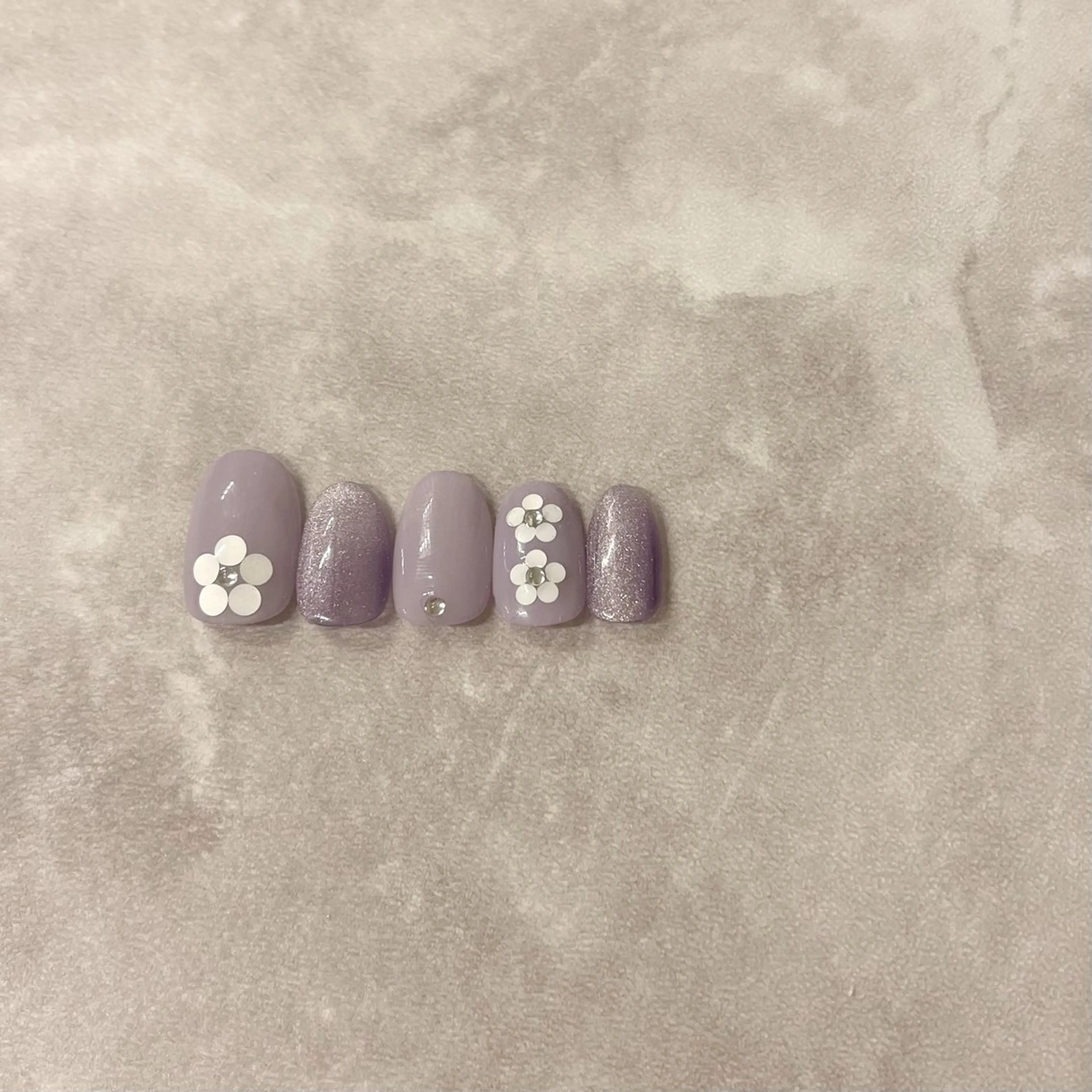 ネイル ブルー ジェルネイル 韓国ネイル マグネットネイル パラジェル ハンドネイル melu所属・melu yukikoのネイルデザイン