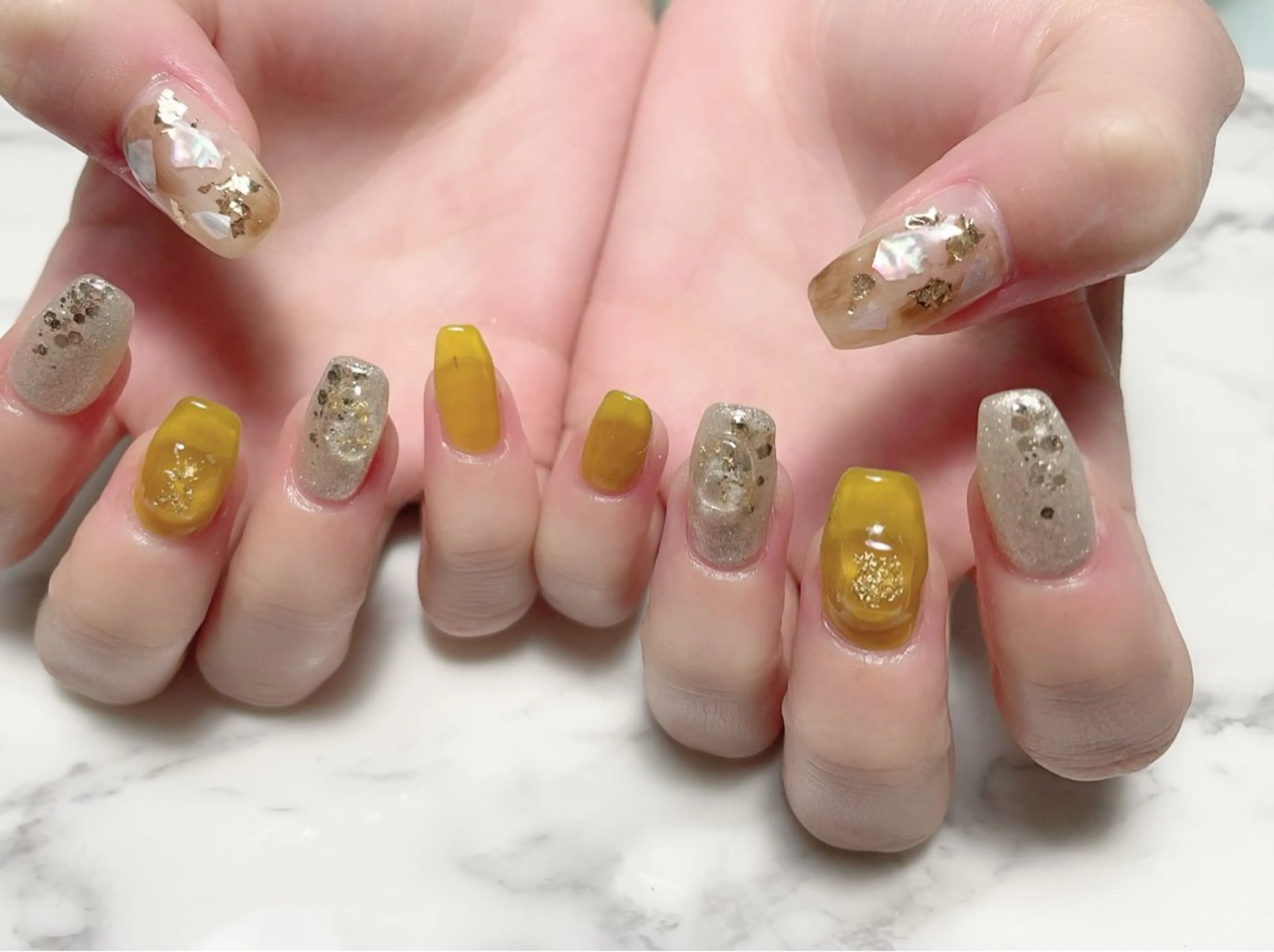 ネイル ハンドネイル 〜 R〜 プライベートサロンのネイルデザイン