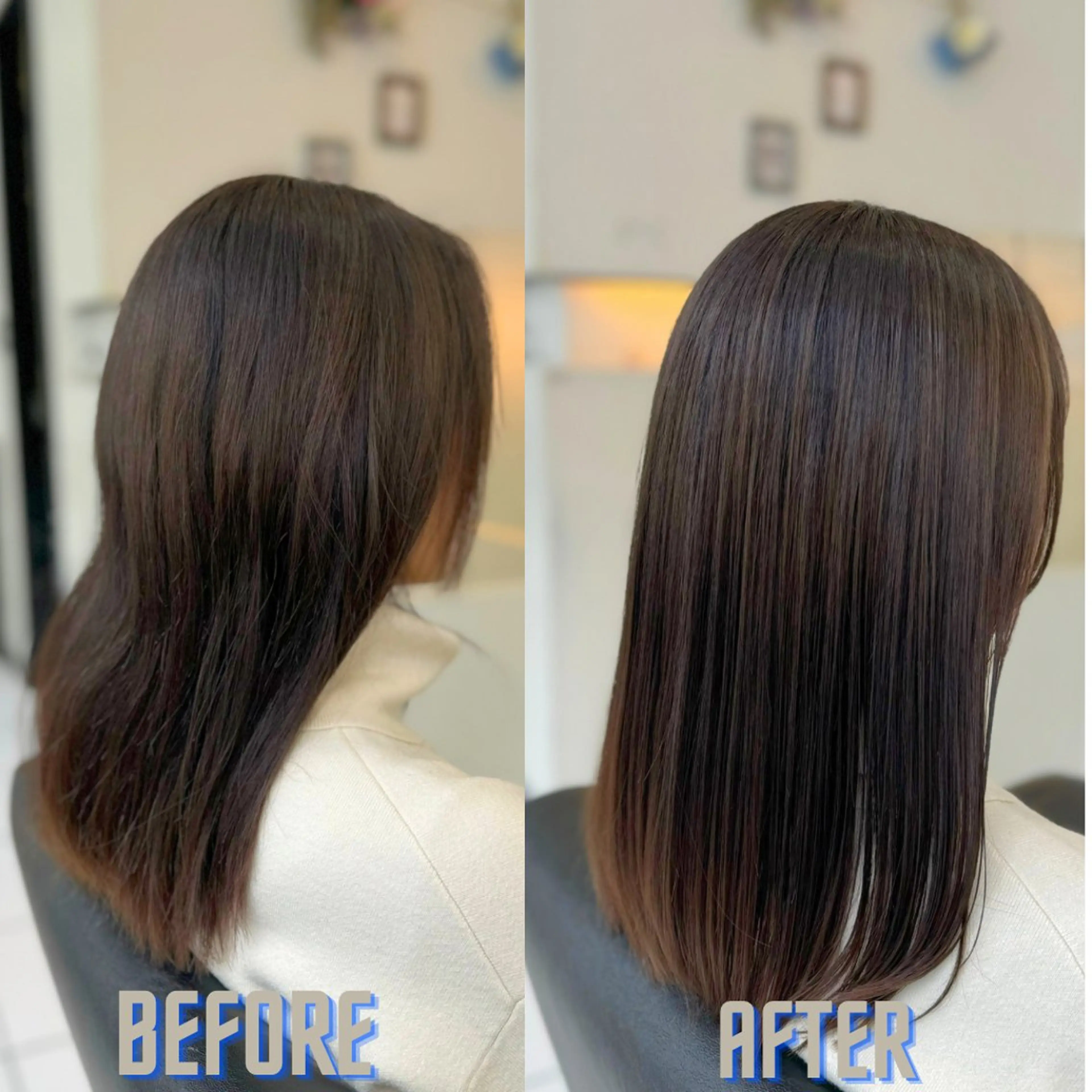 ミディアム YASU🍎CUT 赤系カラー/ヘアケアのヘアスタイル