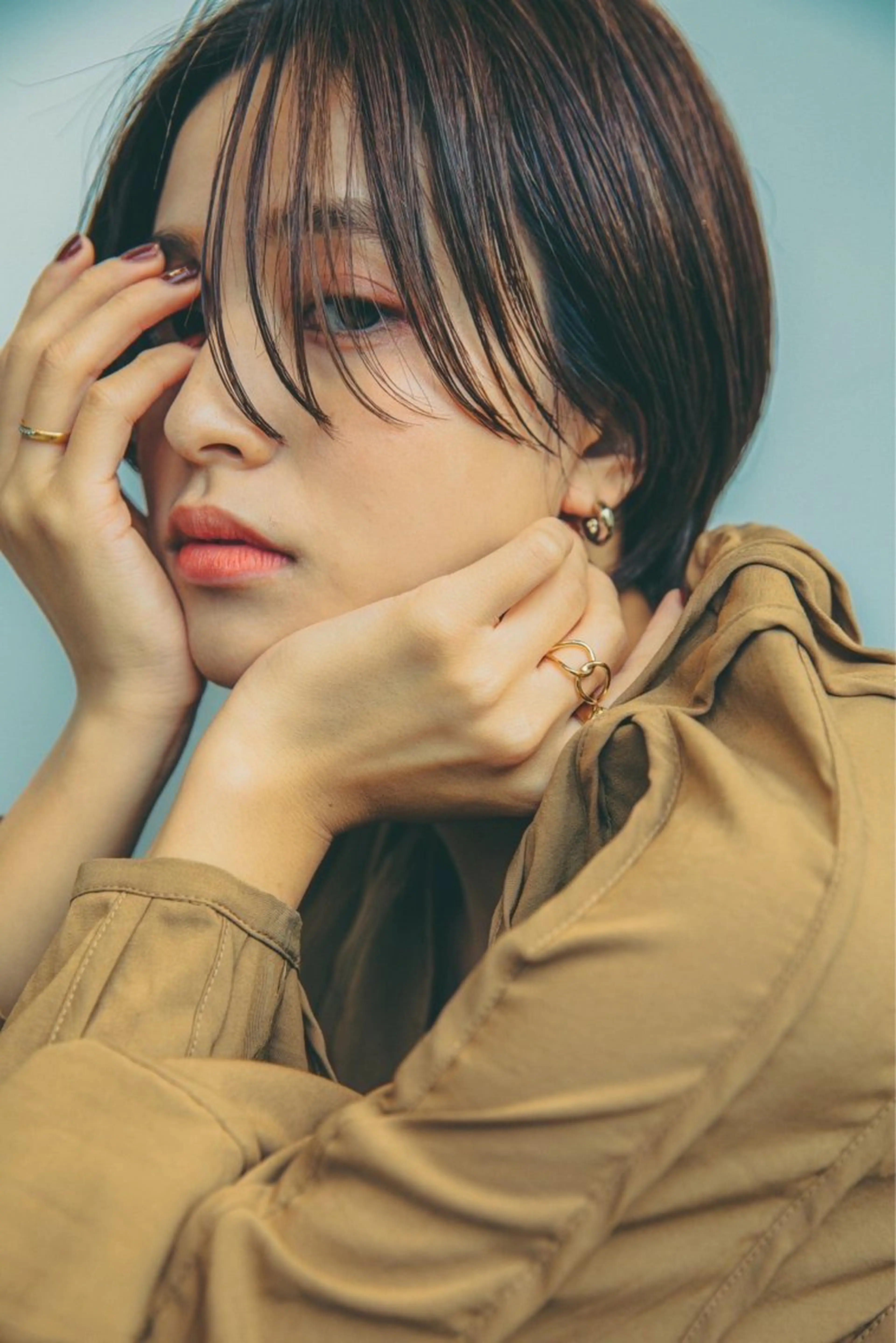 ショート 最新ケアカラー 髪質改善YUTOのヘアスタイル