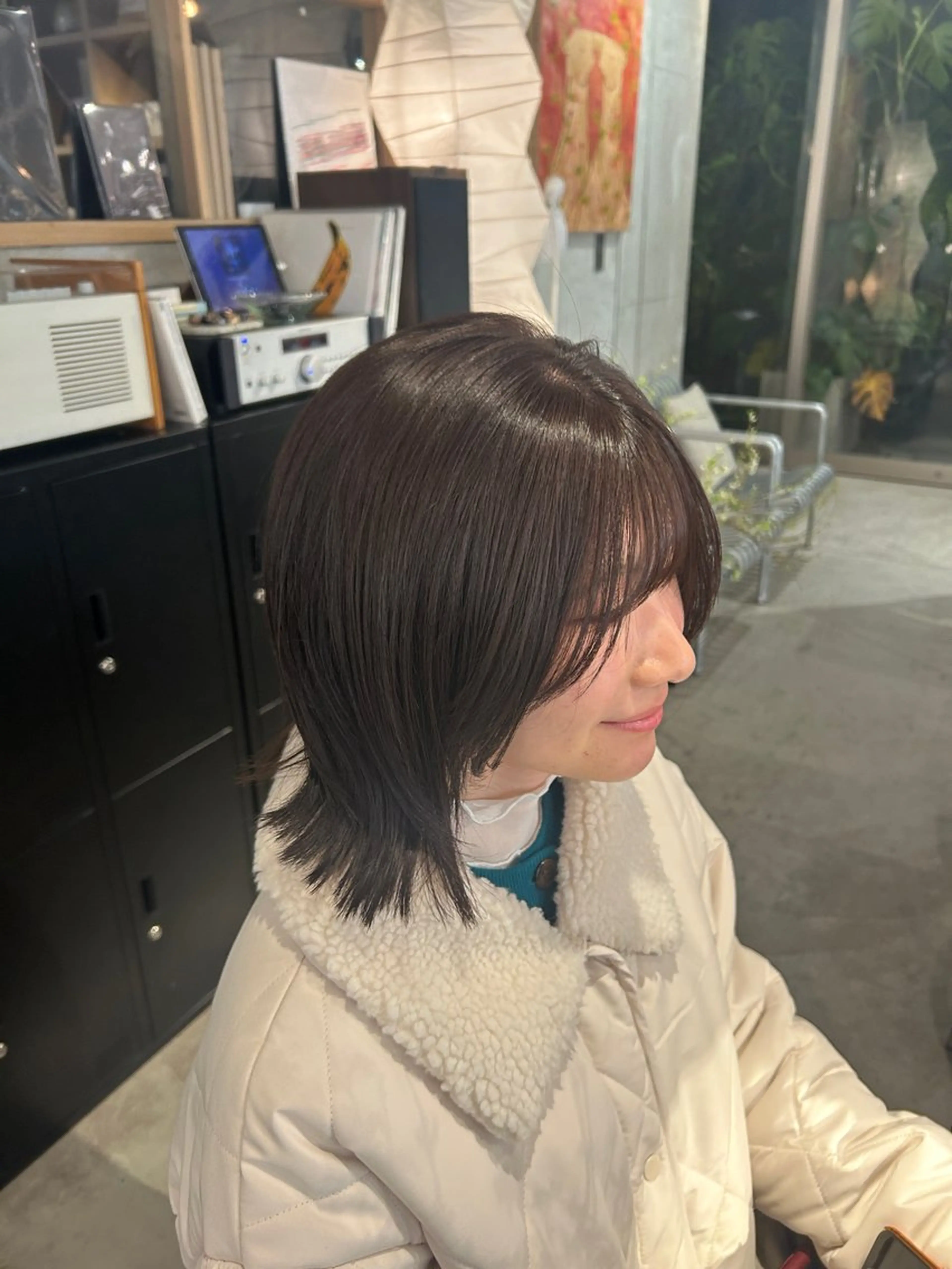 カラー 植田 瑠菜のヘアスタイル