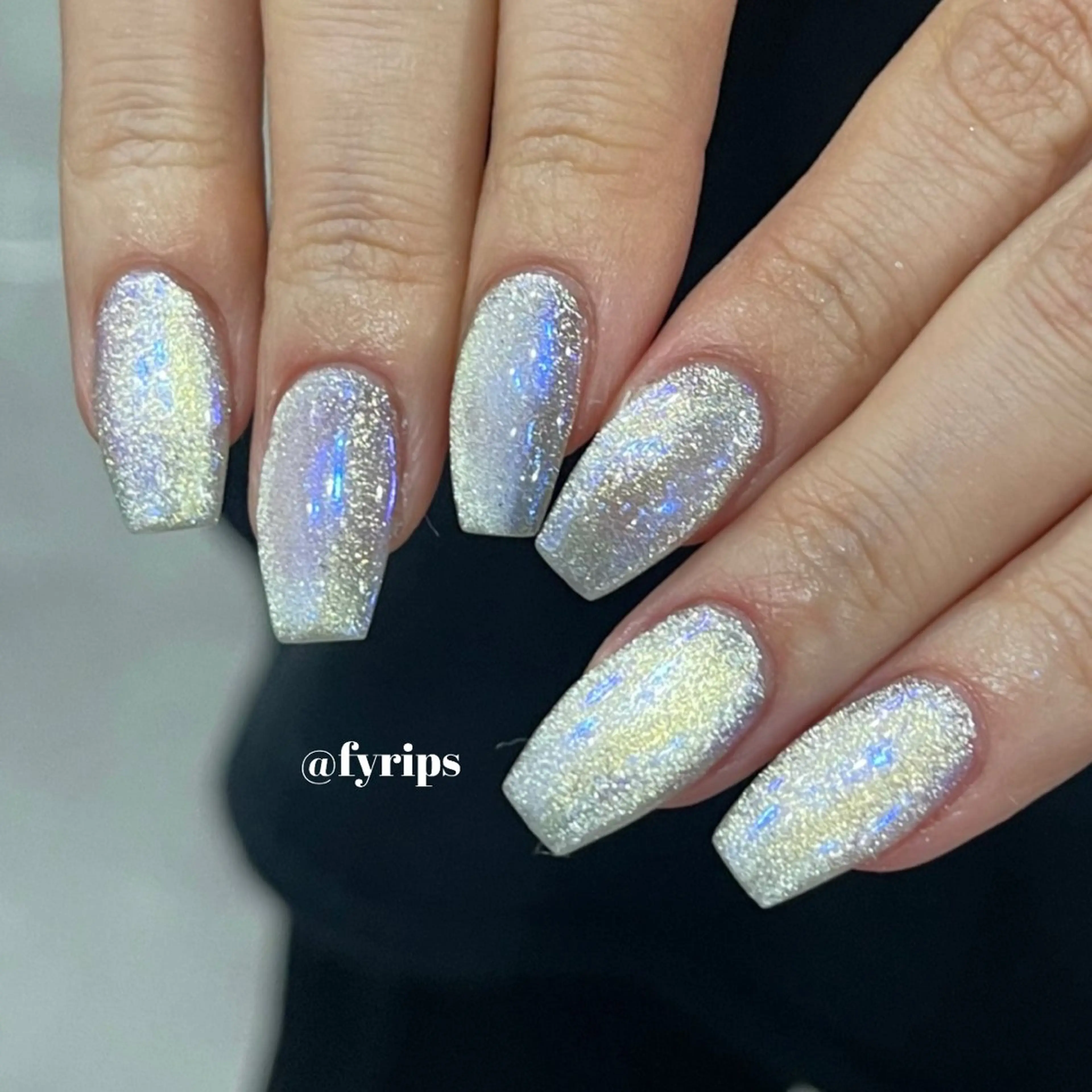 ネイル オーロラネイル マグネットネイル karin 【吉祥寺ネイル】のネイルデザイン