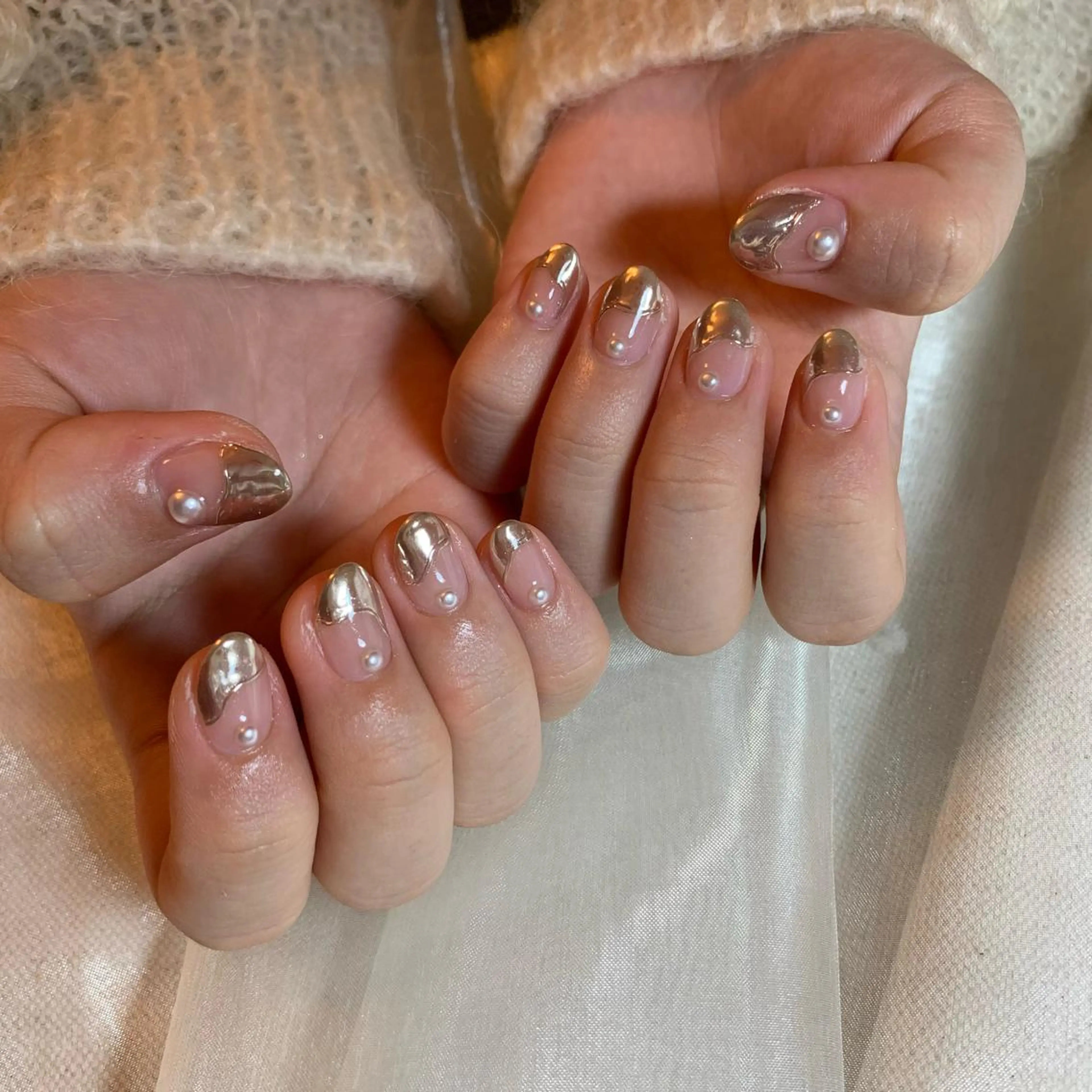 ネイル ハンドネイル repos~ルポ~所属・里見 麗のネイルデザイン