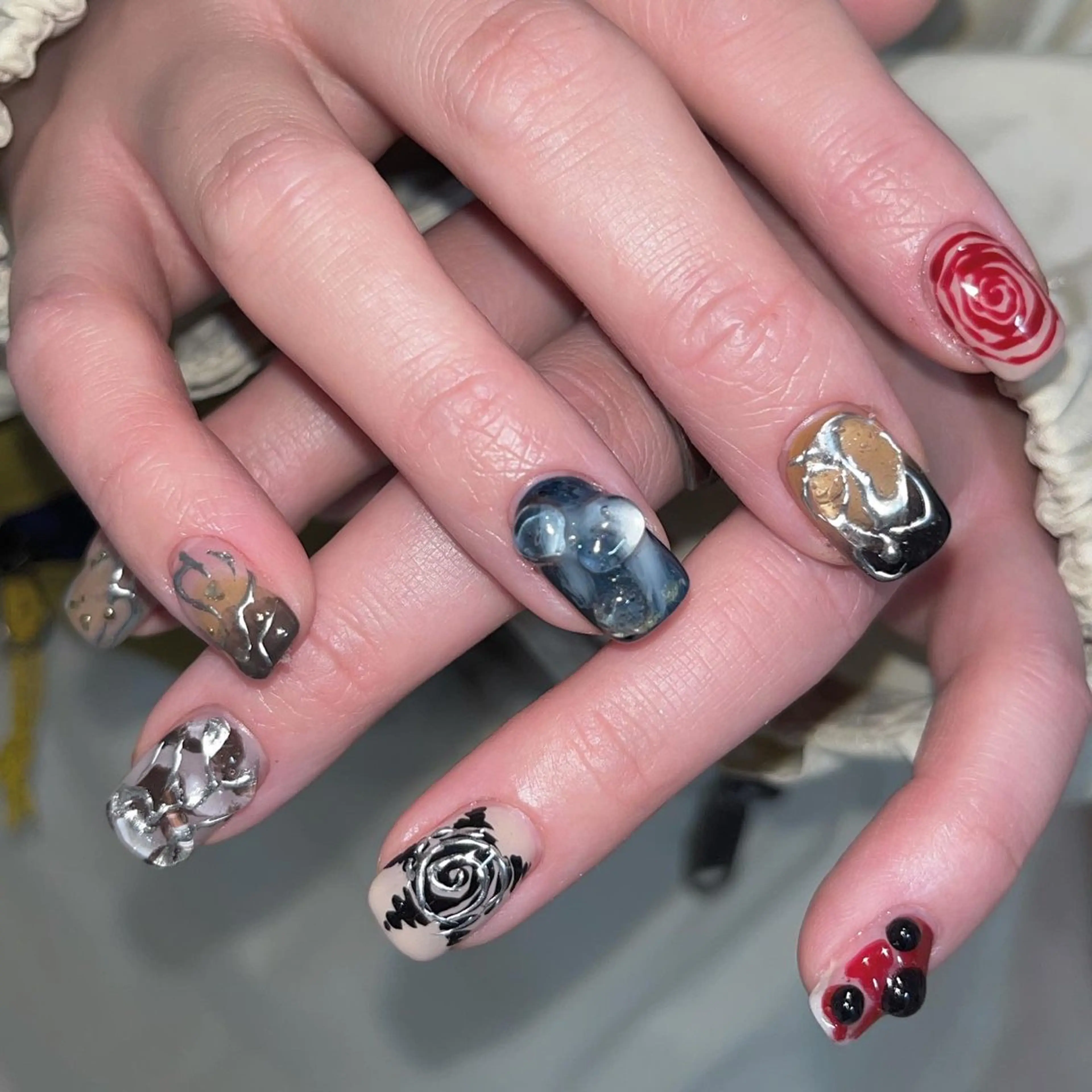 ネイル nail studio namm.所属・namm.🍒✨ Fuka🧡のネイルデザイン