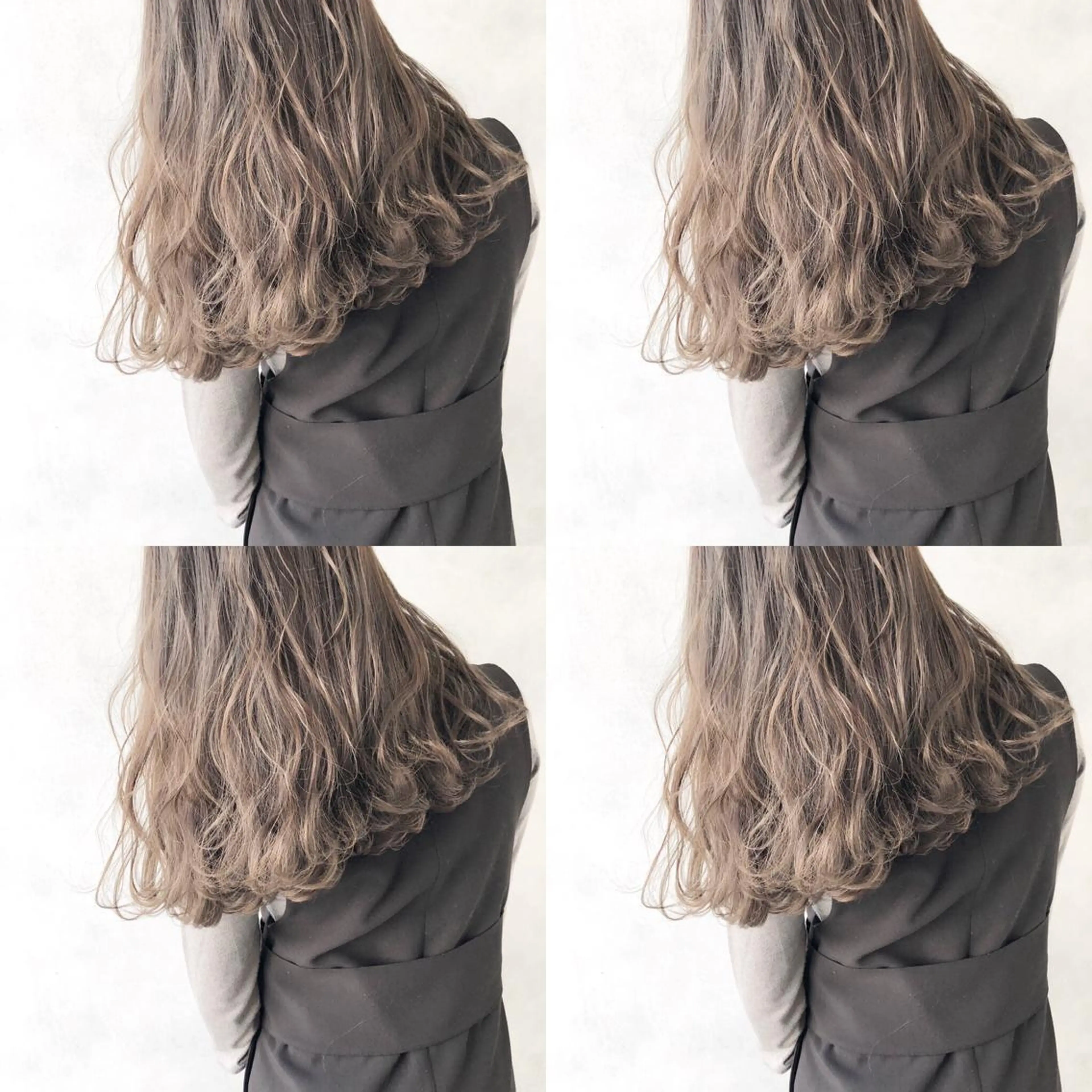 セミロング ハイライト 小澤大輔 YOLO hairのヘアスタイル