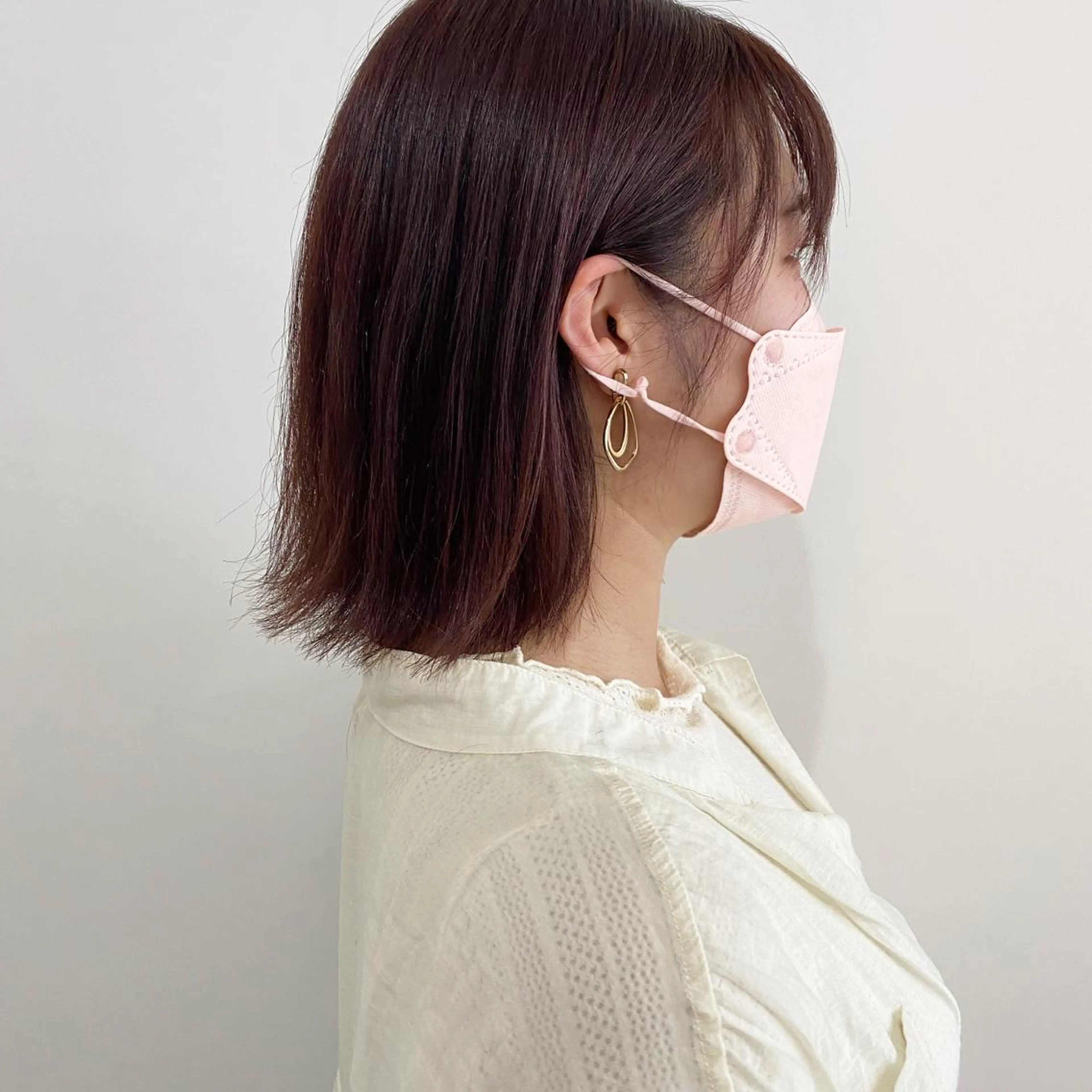 ミディアム 川野 彩海のヘアスタイル