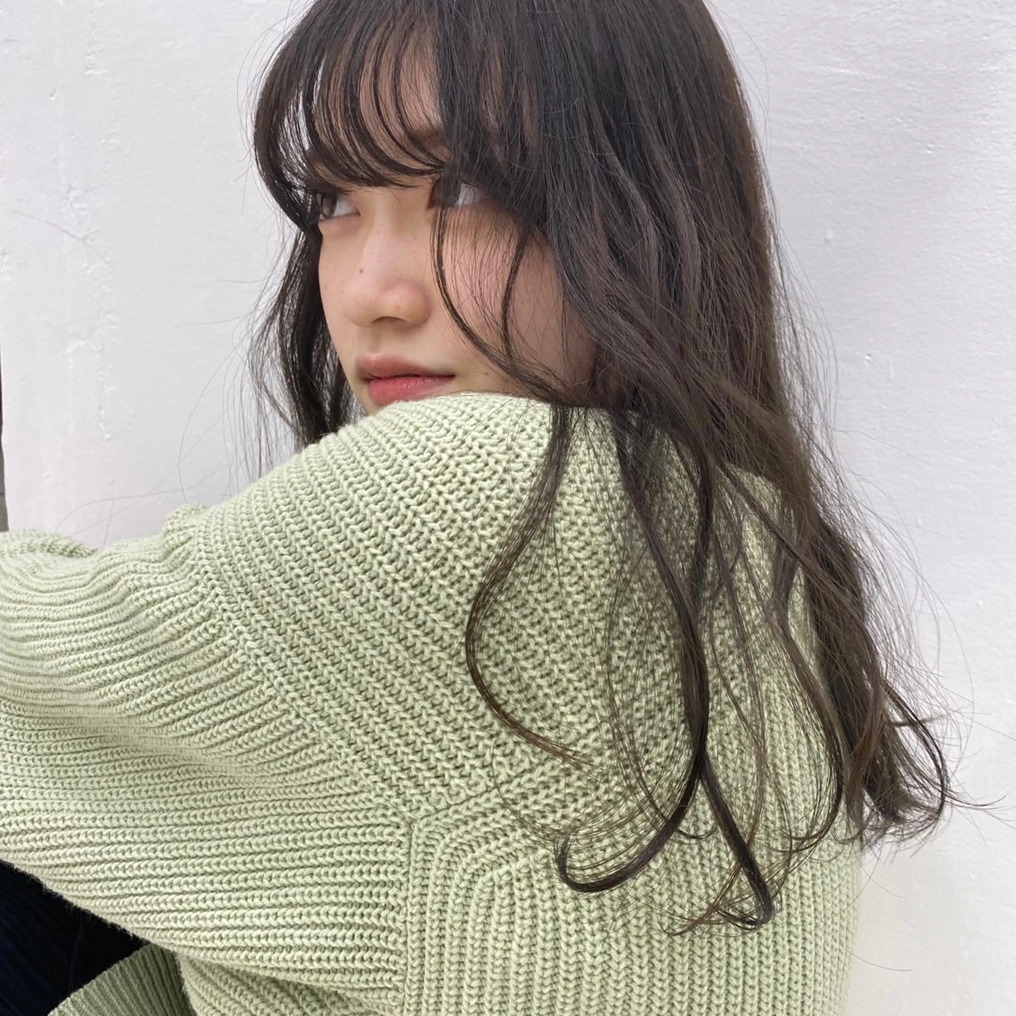 セミロング kai .のヘアスタイル