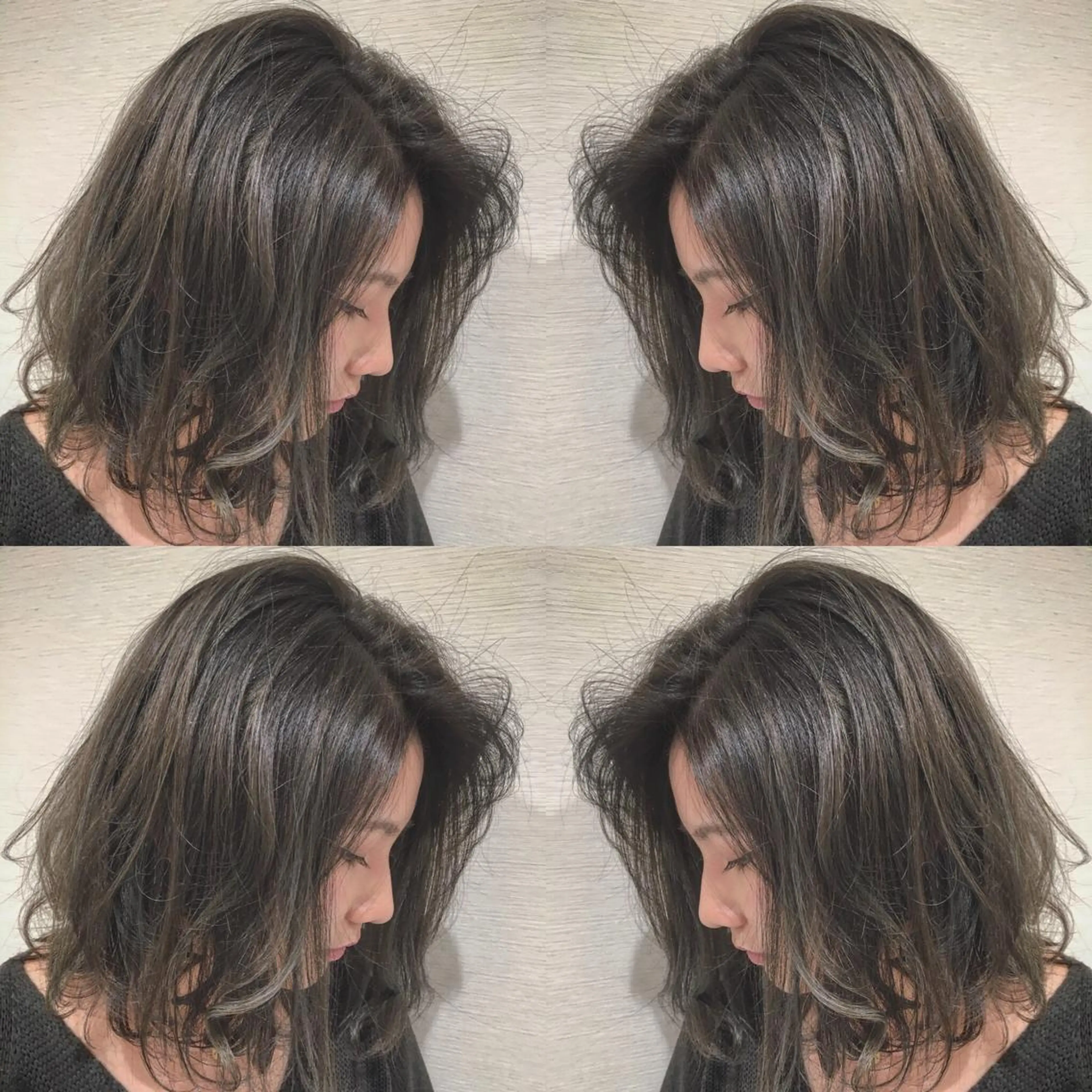 セミロング カラー ヘアアレンジ 【ボブ・ショート】 Ash茗荷谷店のヘアスタイル