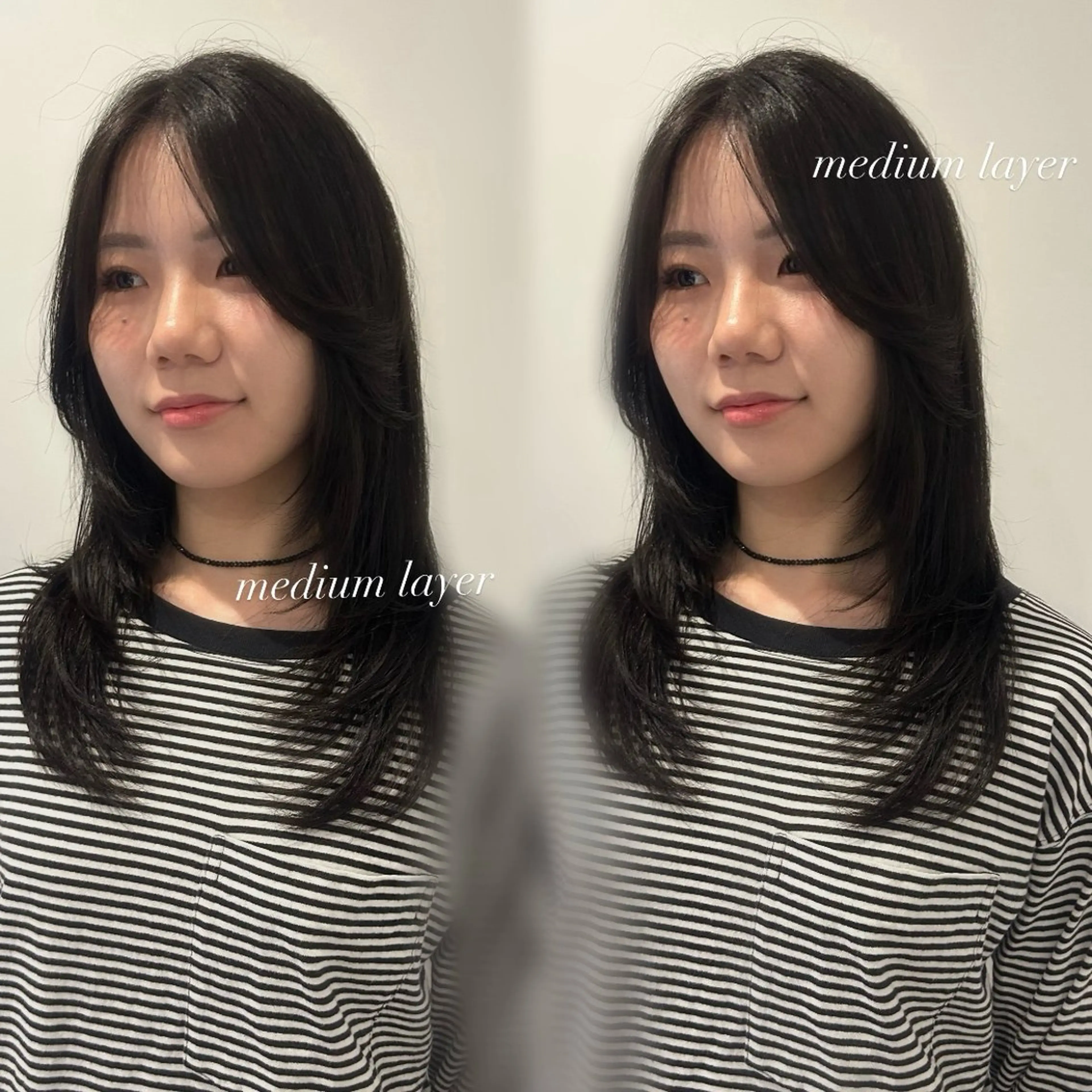 🫧カット🫧（レイヤーカット）の写真