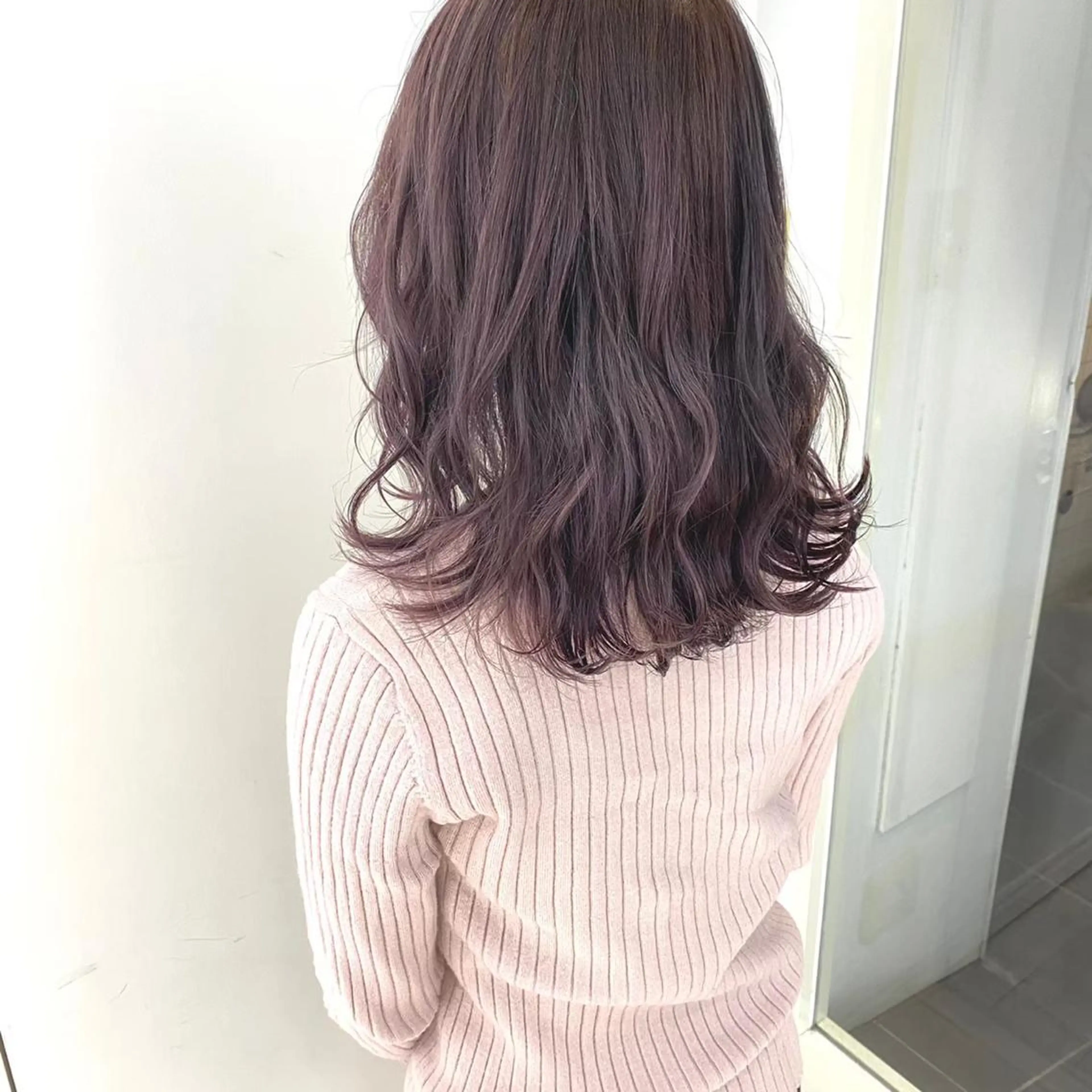セミロング カラー La fith hair lov.所属・Okamura Chisatoのヘアスタイル
