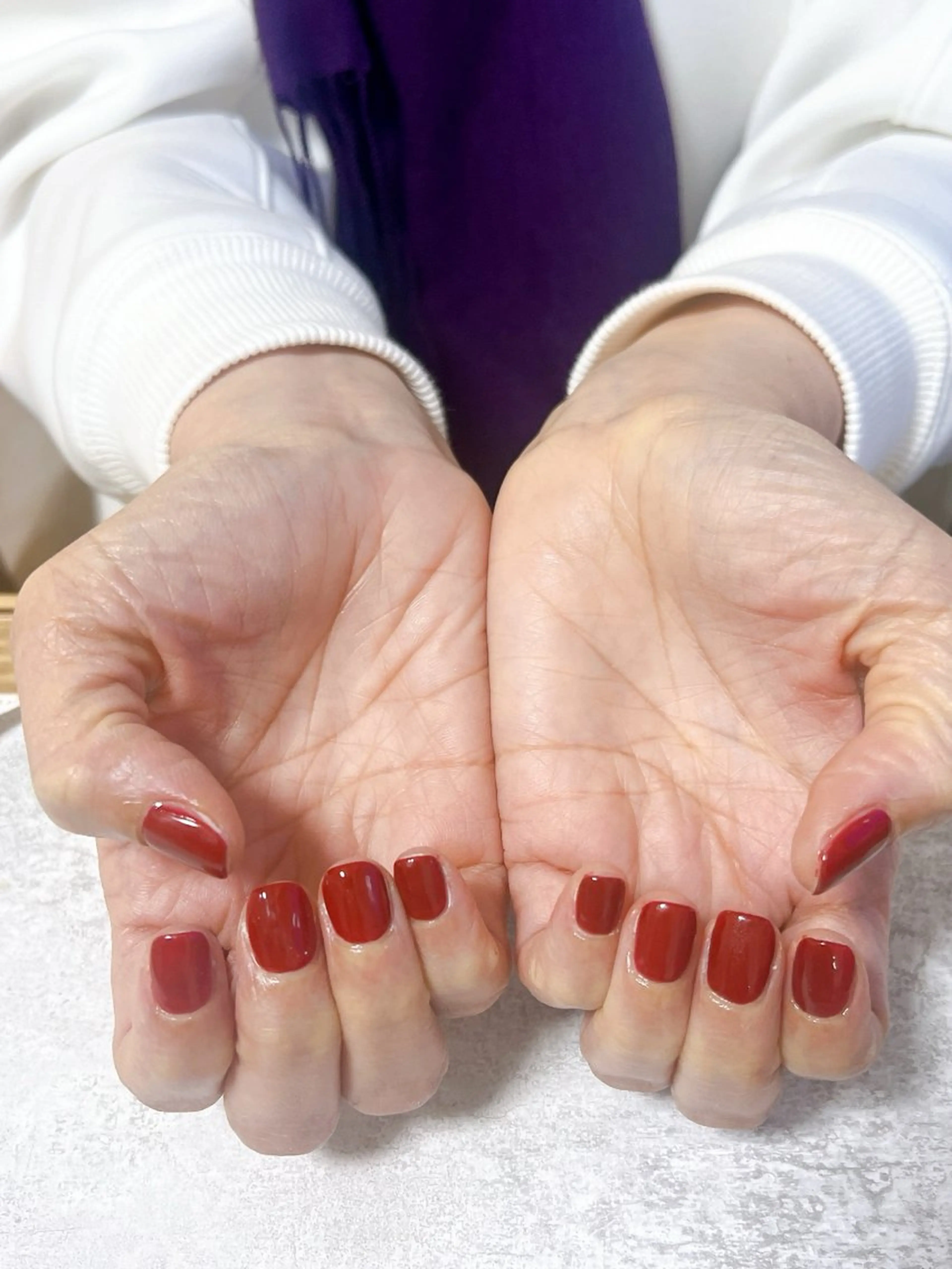 ネイル オーロラネイル フットネイル フレンチネイル ジェルネイル ハート ハンドネイル Mogu nail 二子玉川のネイルデザイン