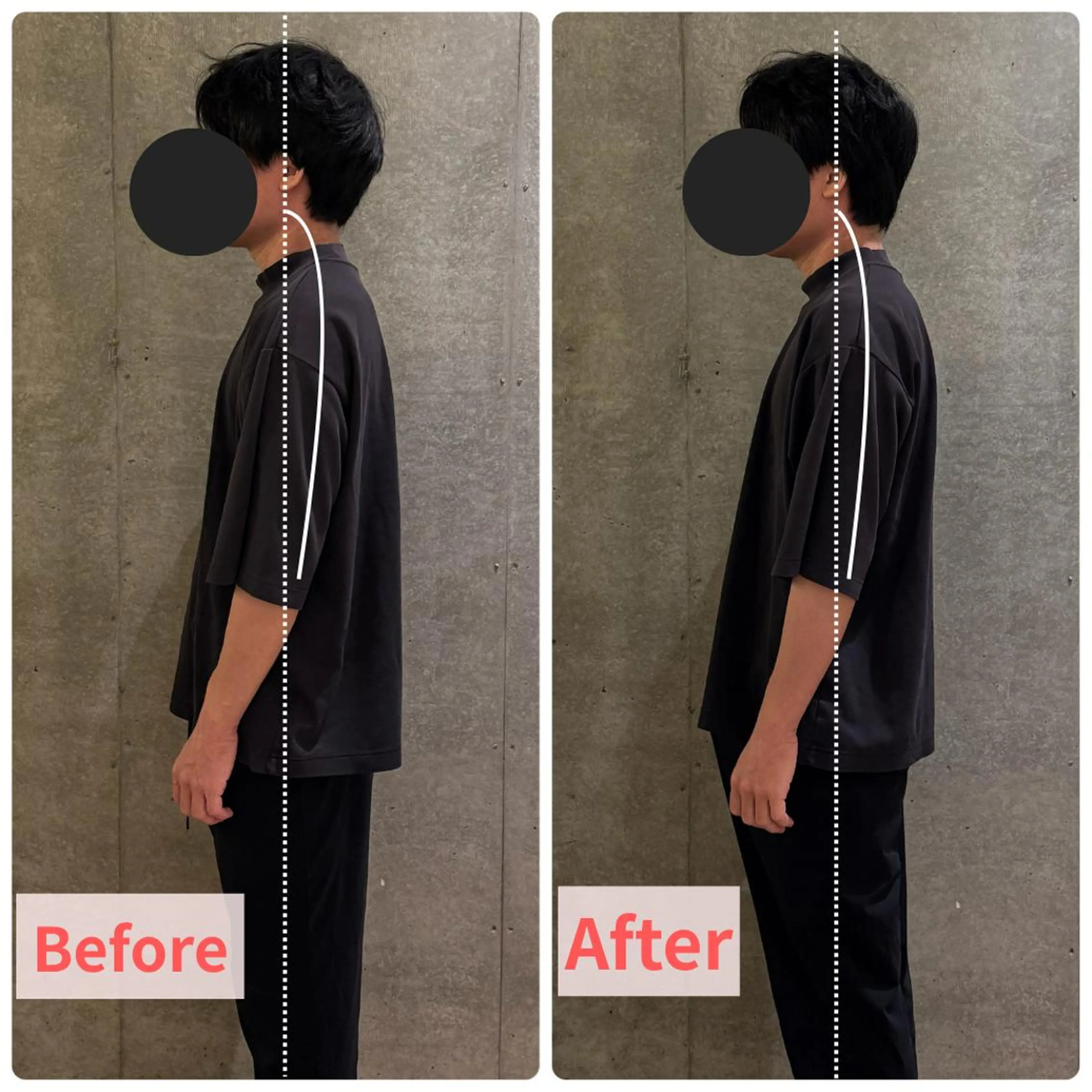 美容整体師力也 姿勢/小顔/目黒のエステ・リラクイメージ