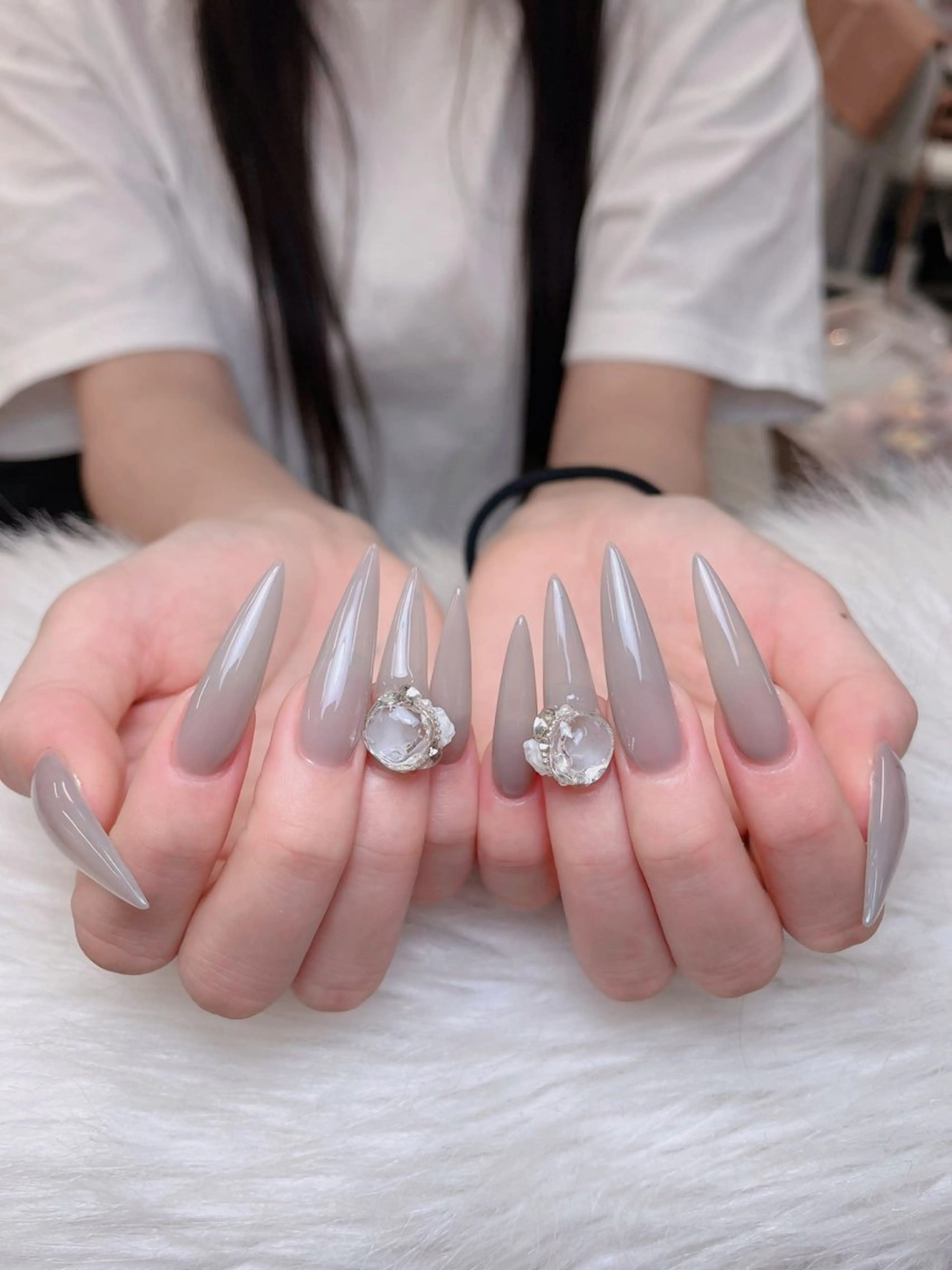 ネイル アートネイル 成人式 ジェルネイル ニュアンスネイル 夏ネイル ハンドネイル Jenn Nail Salonのネイルデザイン