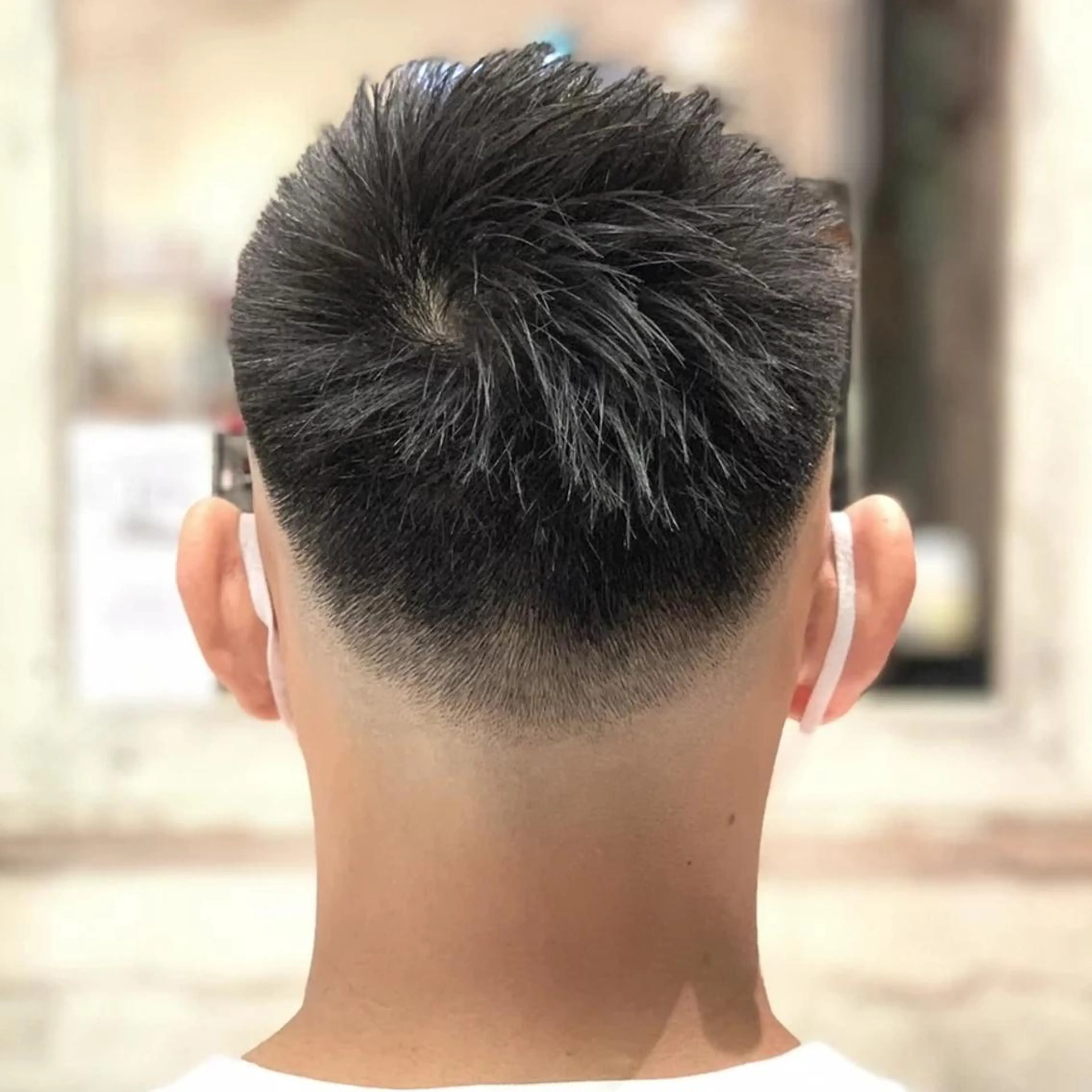 ショート メンズ カット Hair make ONE 008所属・メンズ/フェード/ バーバー/盛山大地のヘアスタイル