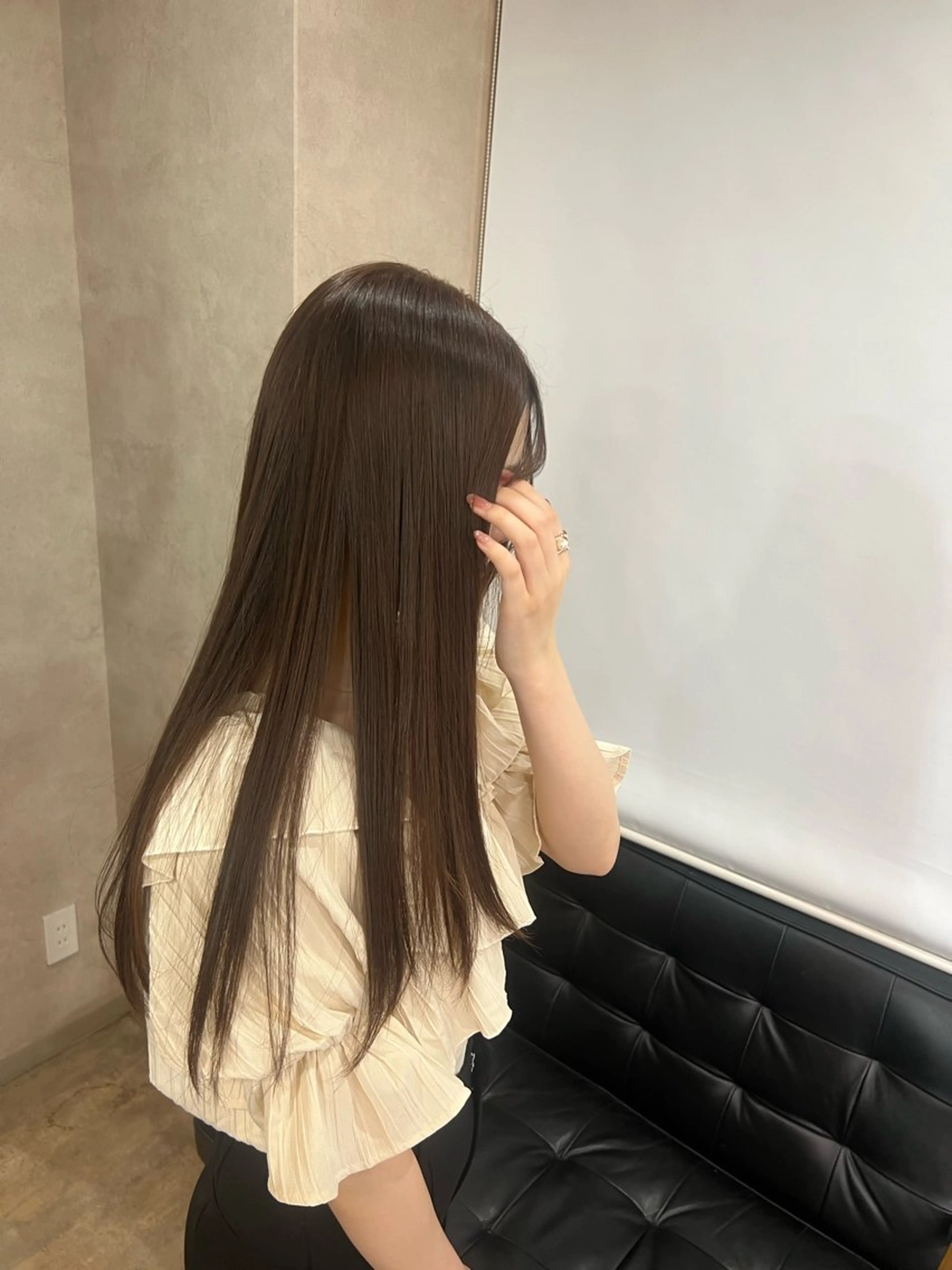 ロング RIENS Xrea nanamiのヘアスタイル