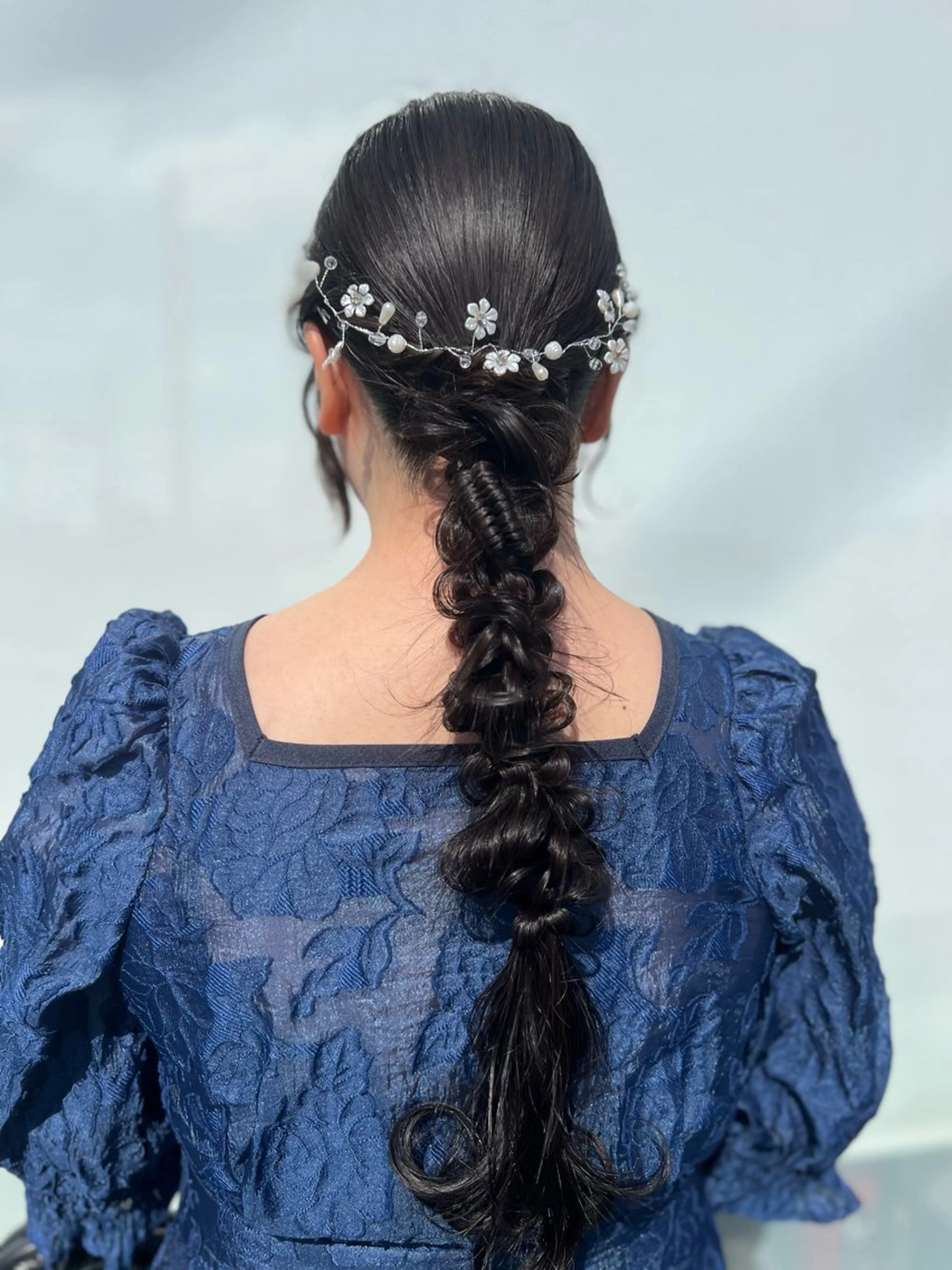 ロング ヘアアレンジ 上野台 彩加のヘアスタイル