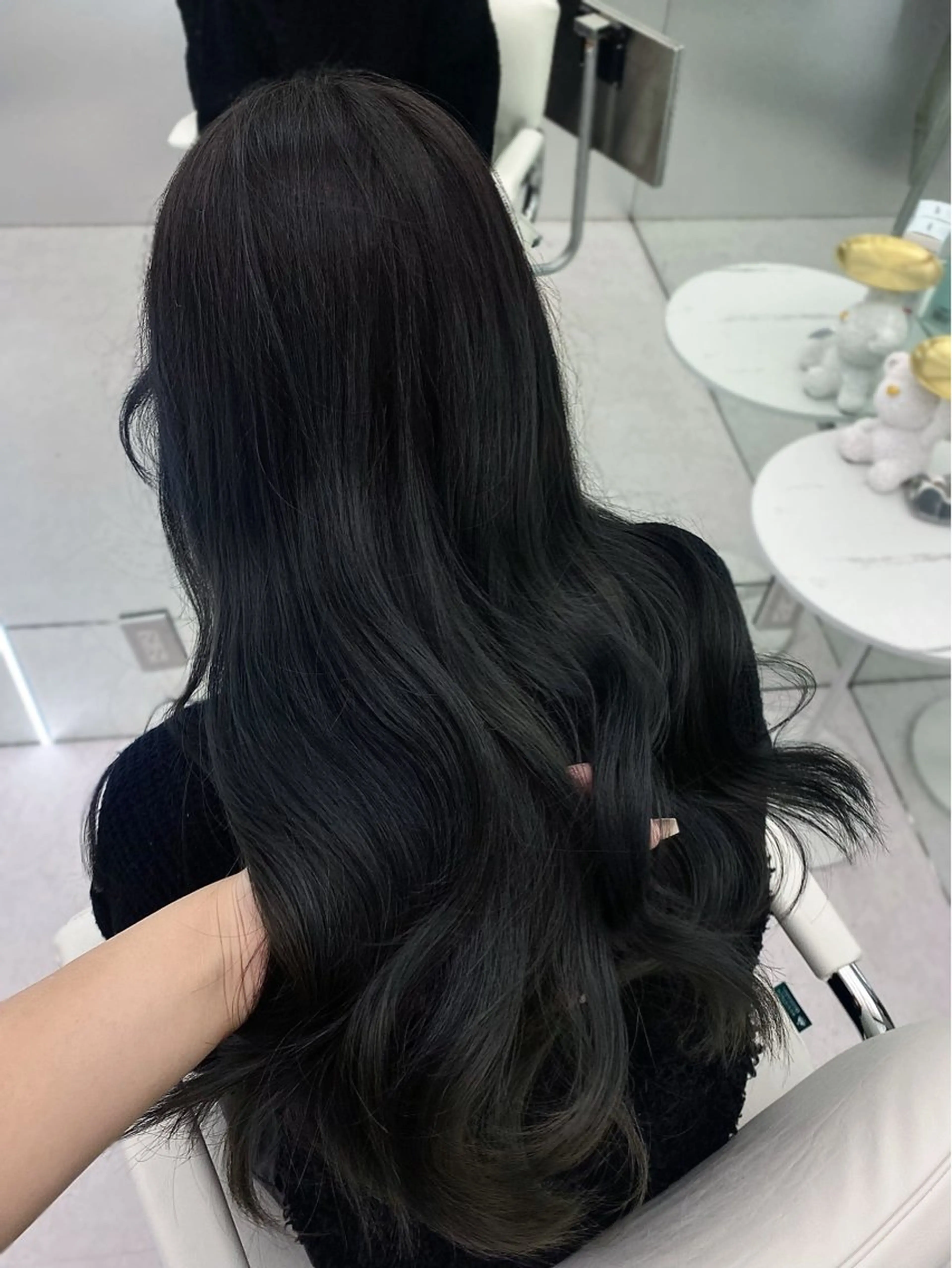 ロング カラー 🖤韓国･網紅 KOYUKI🖤のヘアスタイル