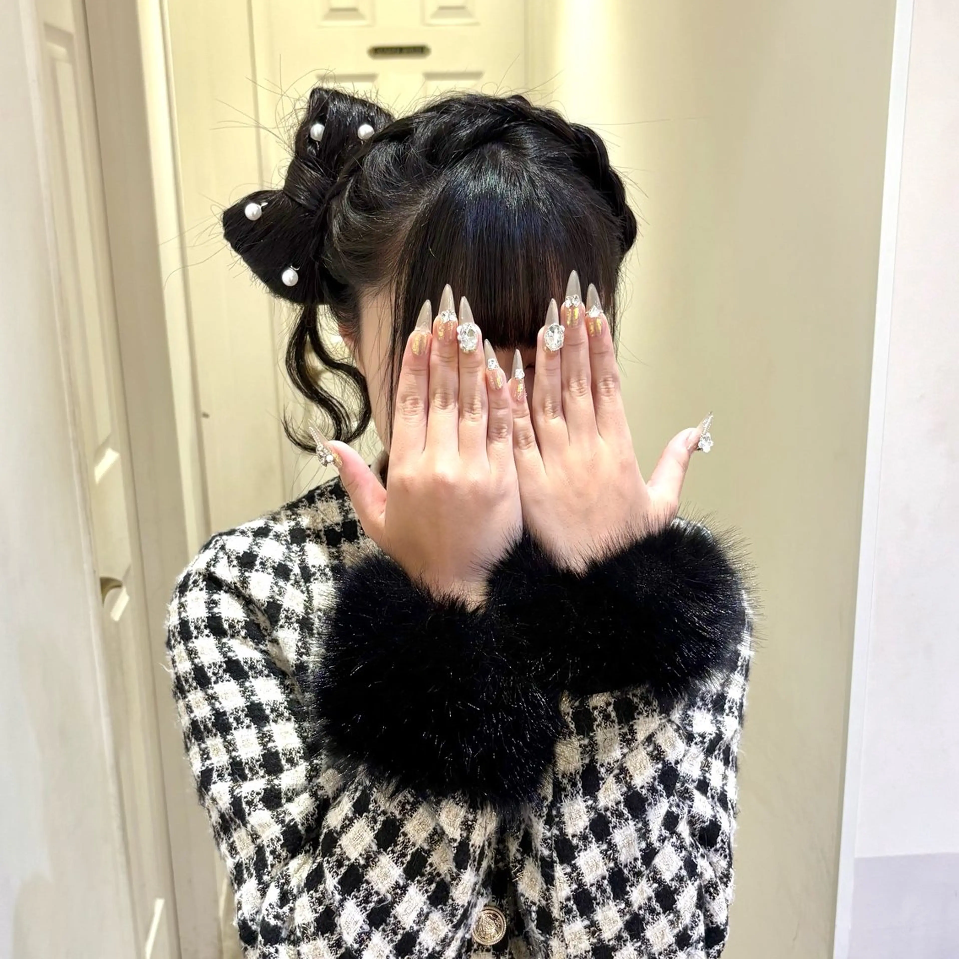 ヘアアレンジ ハイトーンカラー/ 長さだし🐇きょうかのヘアスタイル