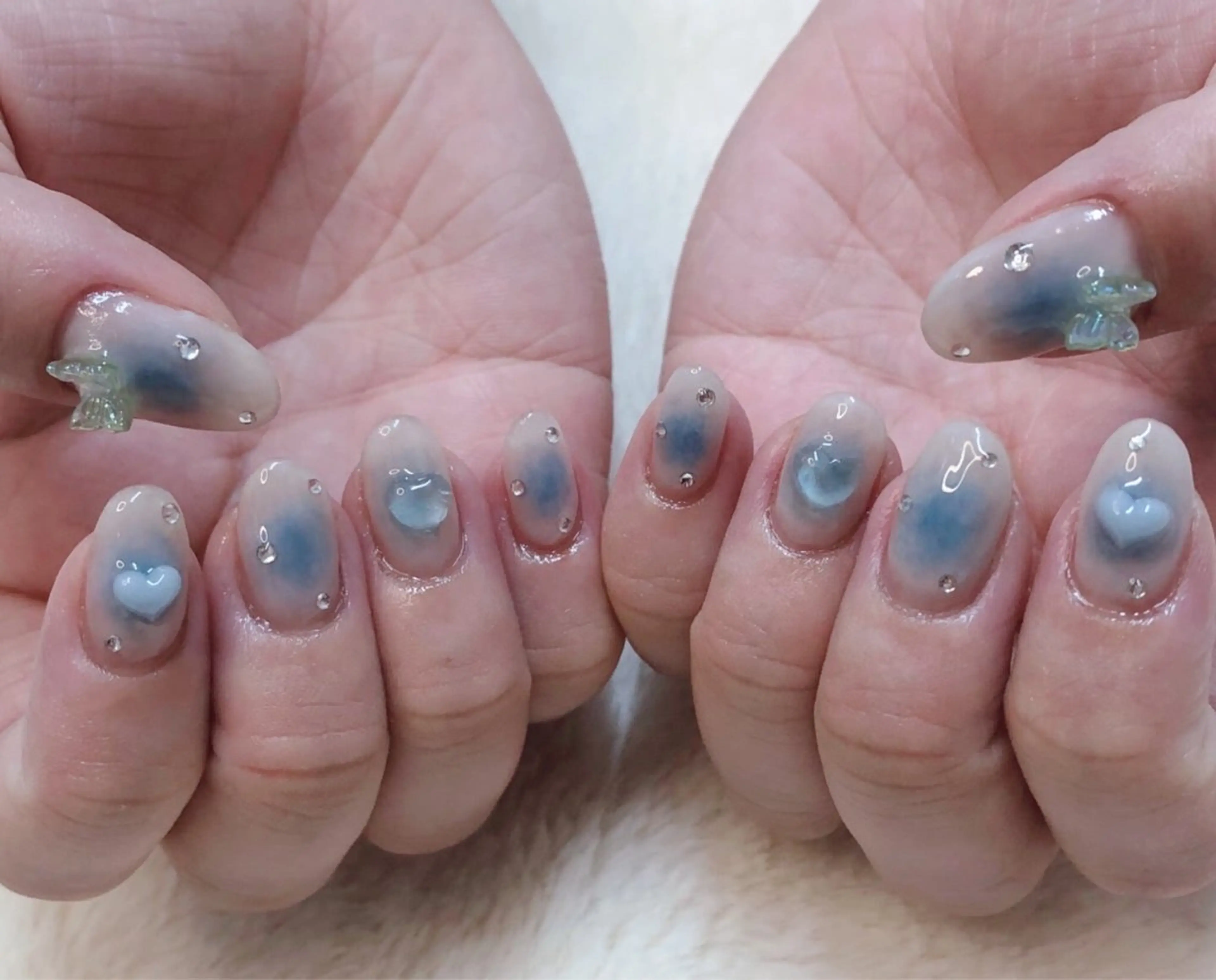 ネイル フットネイル ジェルネイル 氷ネイル・うるうるネイル 韓国ネイル オフィスネイル ハンドネイル ハンドケア 大門浜松町 ネイルのネイルデザイン