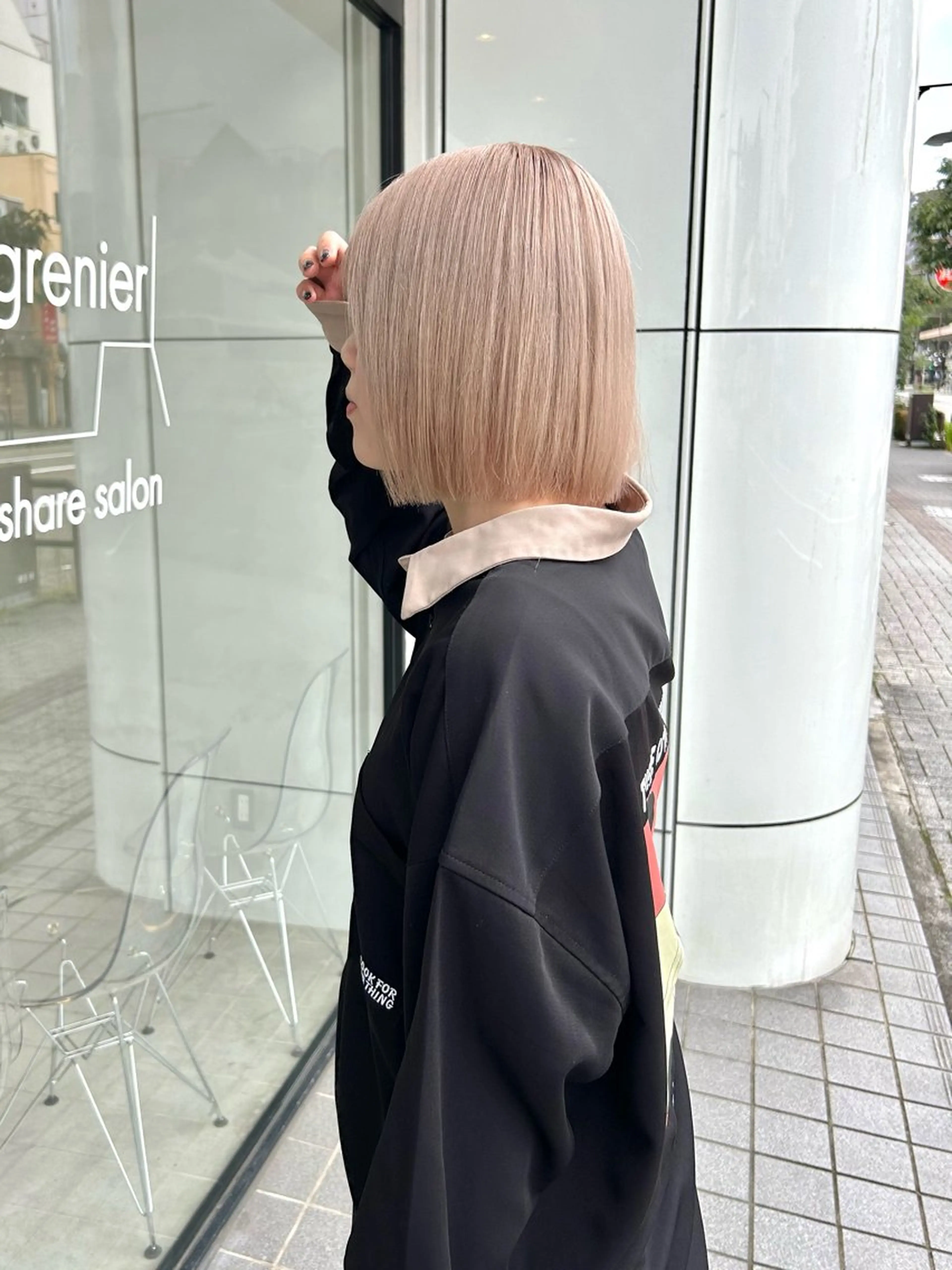 ミディアム カラー ヘアカラー mood tatemachiのヘアスタイル