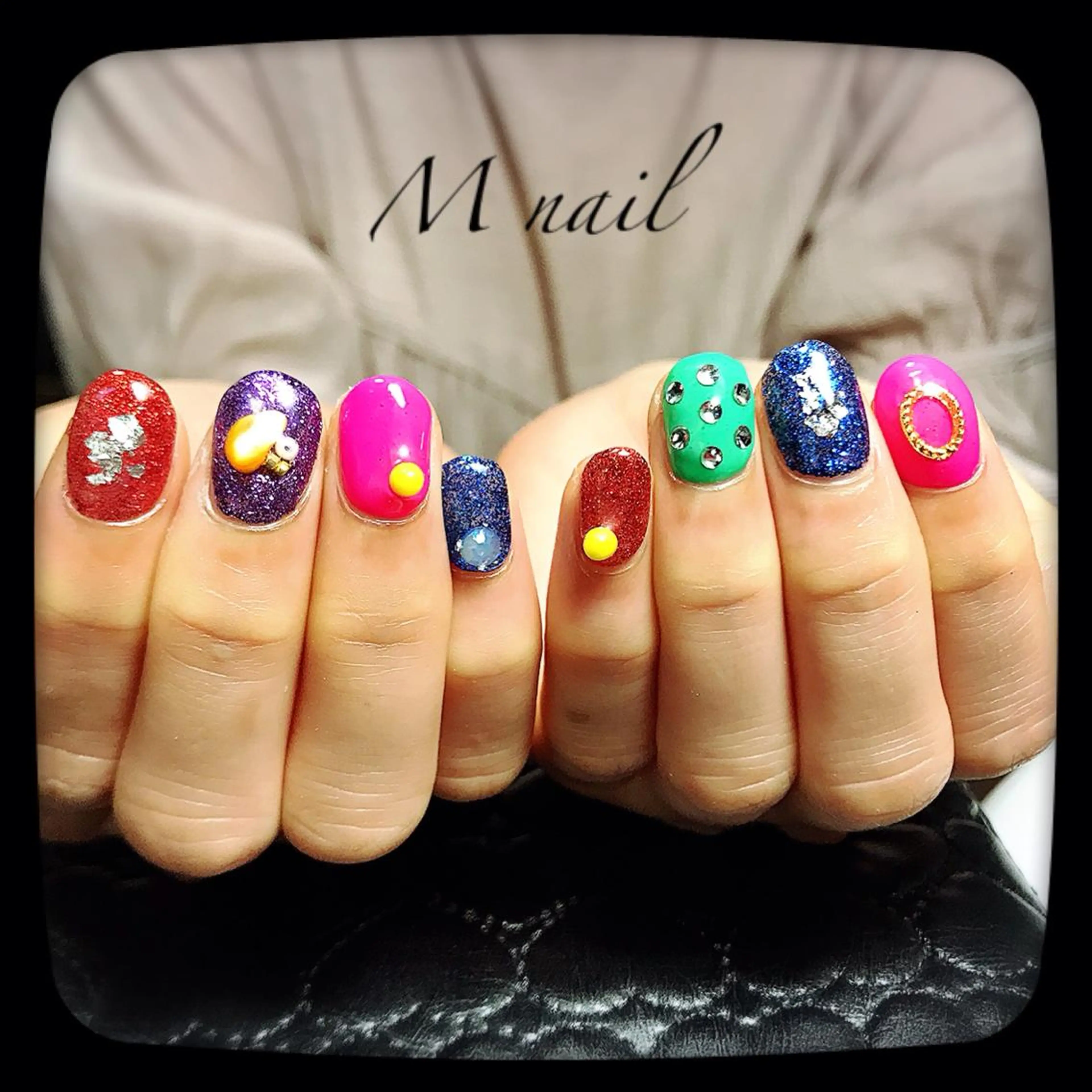 ネイル ジェルネイル M nail 市原市ちはら台のネイルデザイン