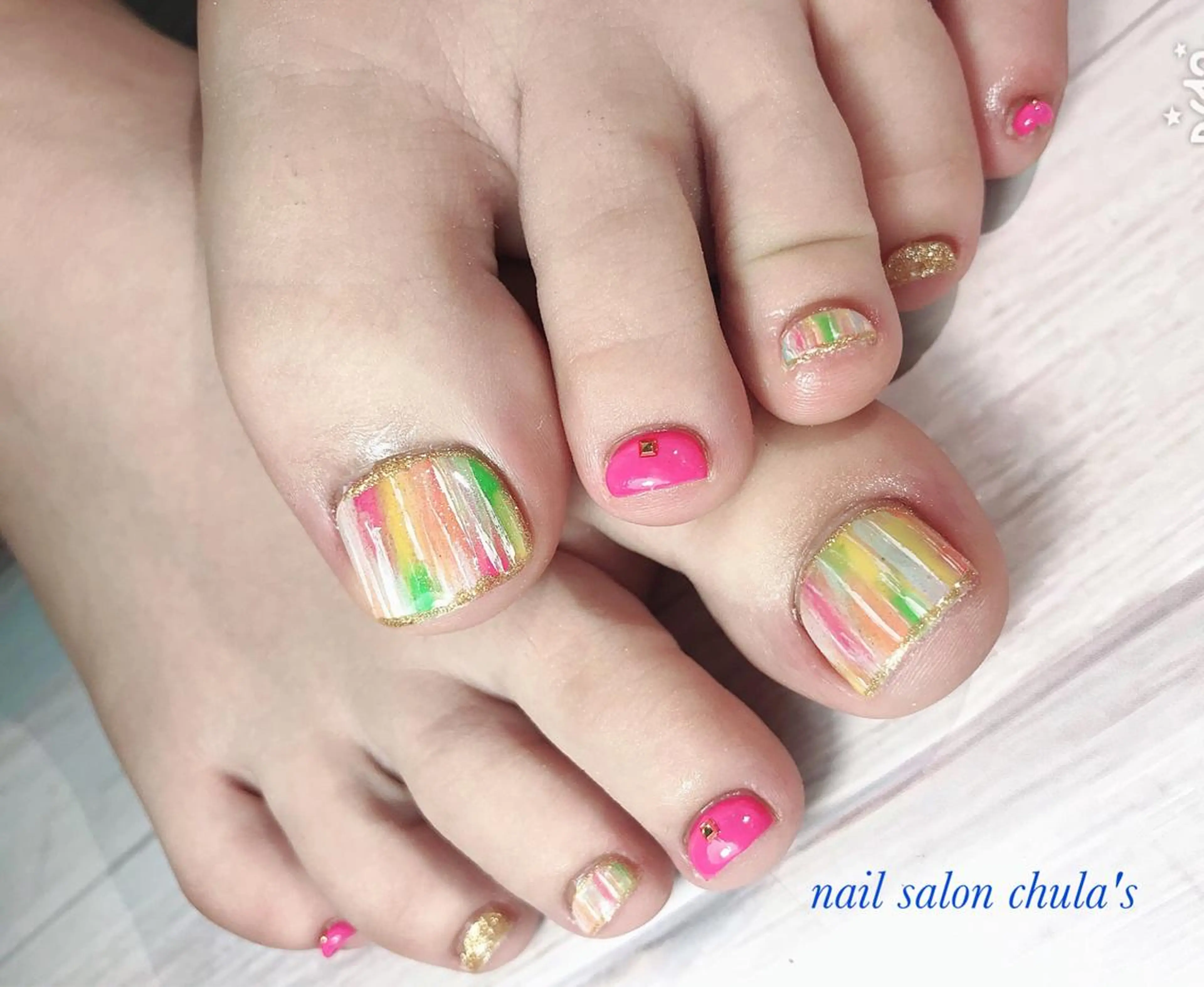 ネイル ハンドネイル nail salon  chula's所属・☆ayaka ☆のネイルデザイン