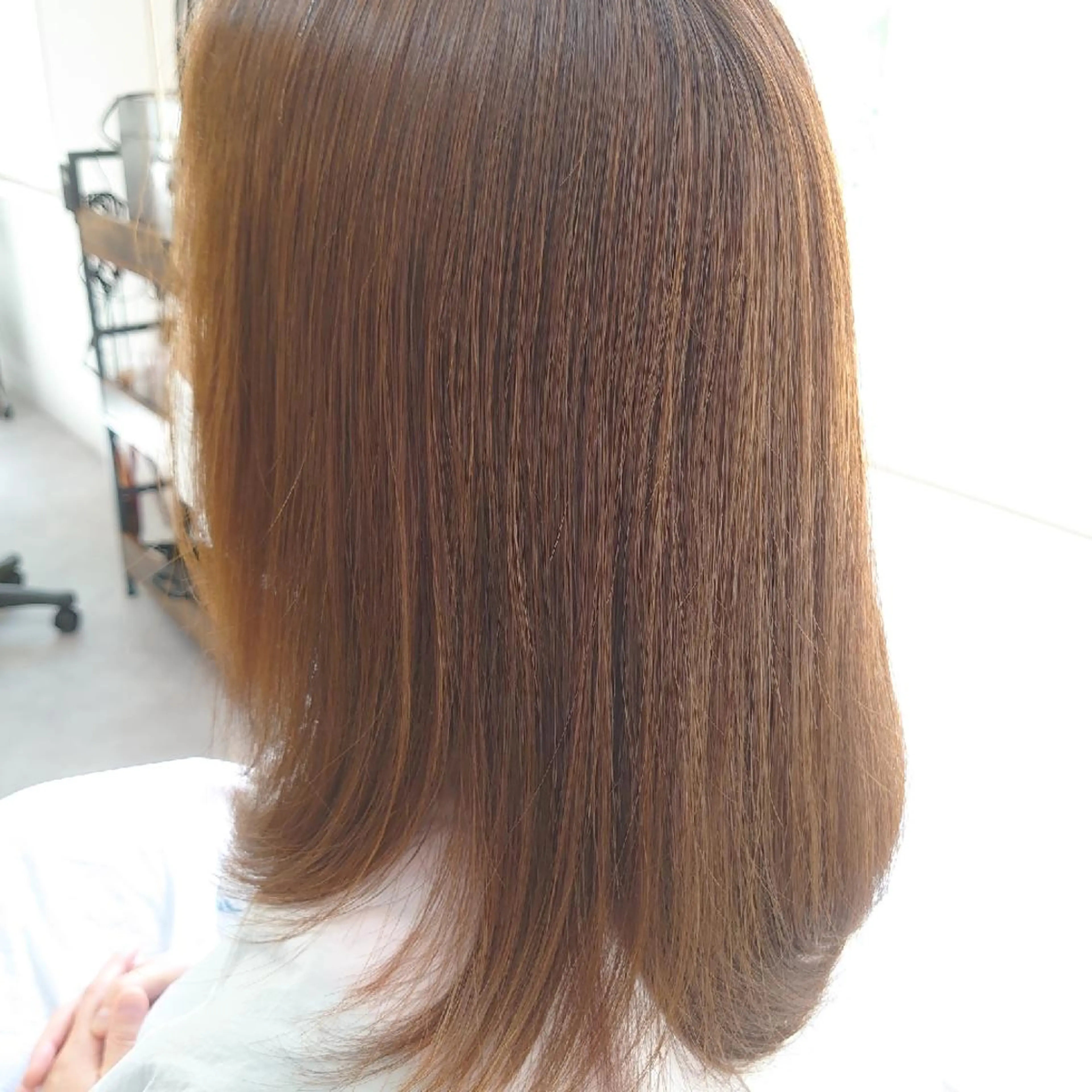 ミディアム 縮毛矯正 ISLAY HAIR所属・工藤 裕樹のヘアスタイル