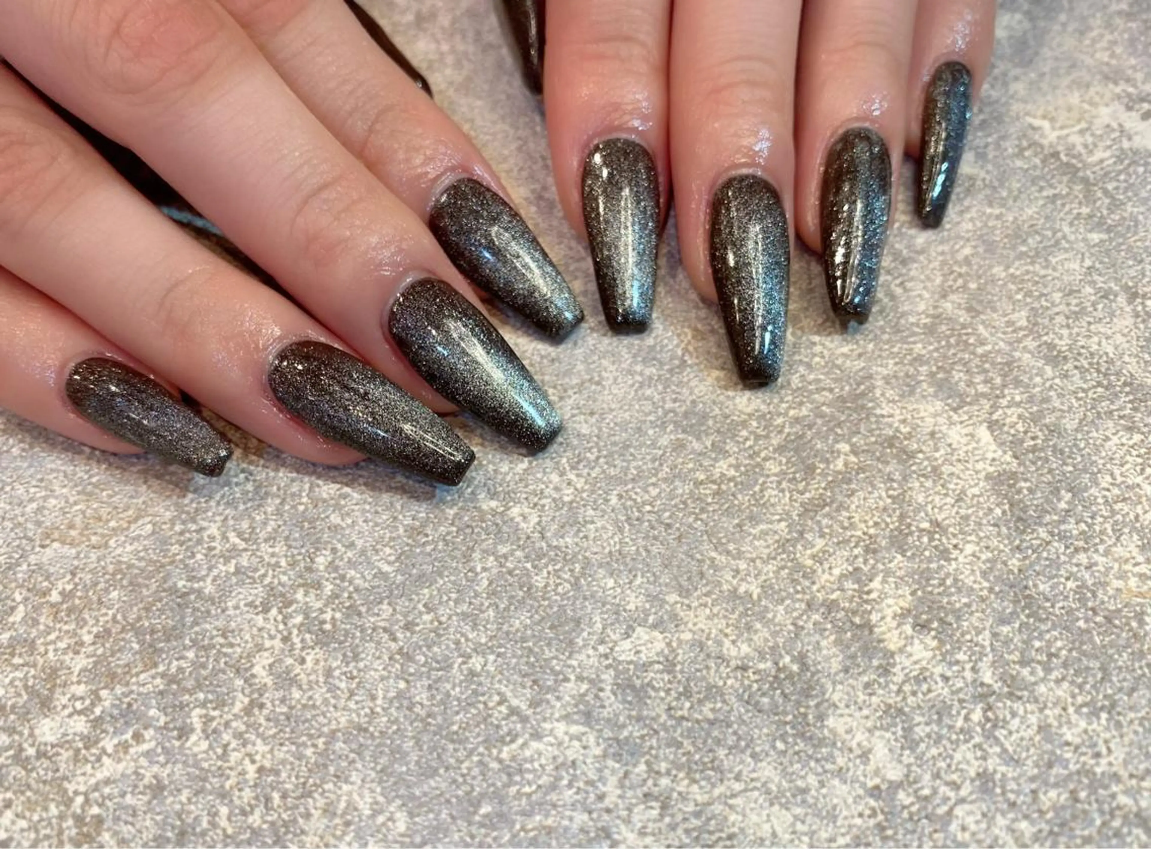 ネイル ジェルネイル マグネットネイル Lino+ ネイル&よもぎ蒸しのネイルデザイン