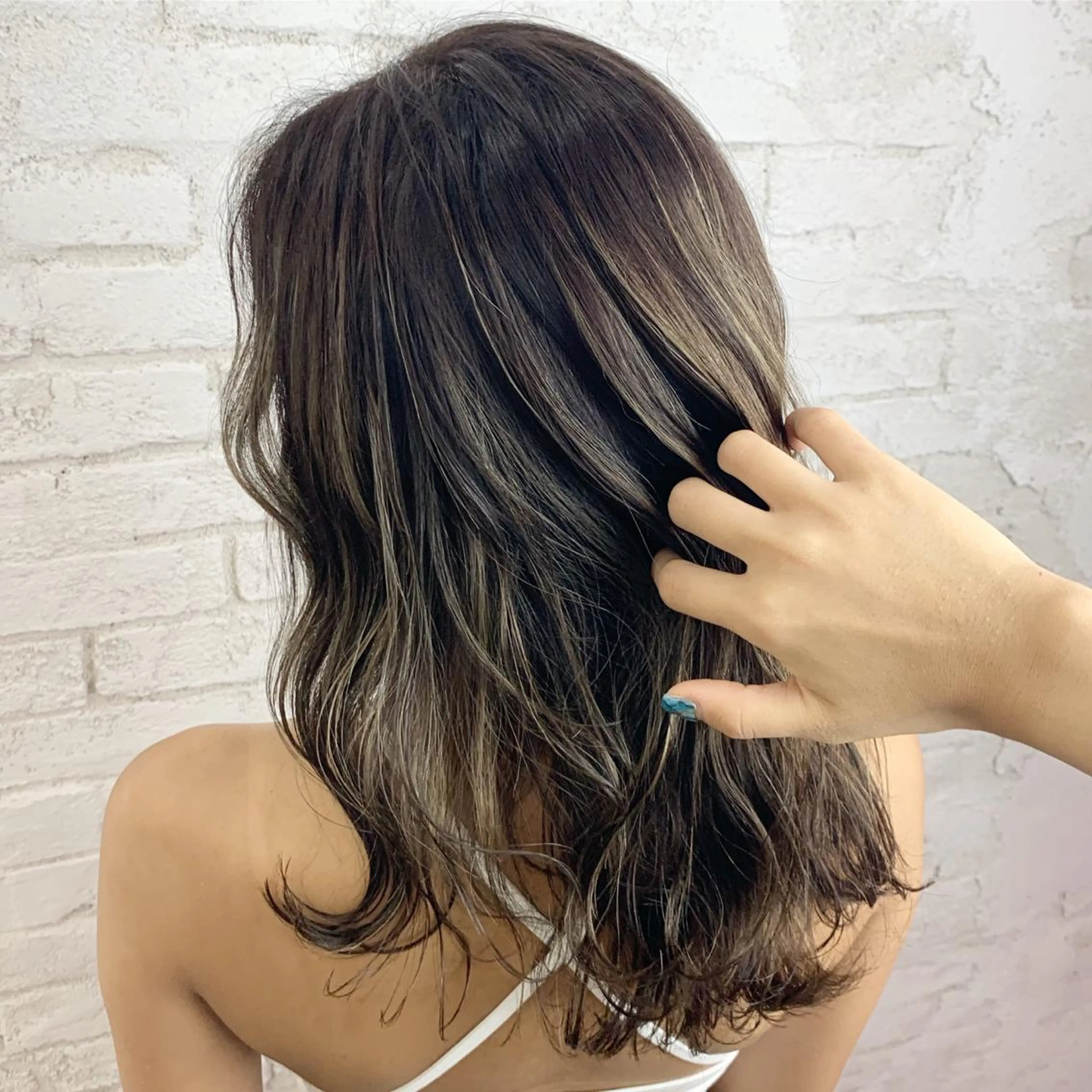 セミロング カラー 🎀モテ髪ﾐﾙｸﾃｨ ｰ🎀yasunaのヘアスタイル