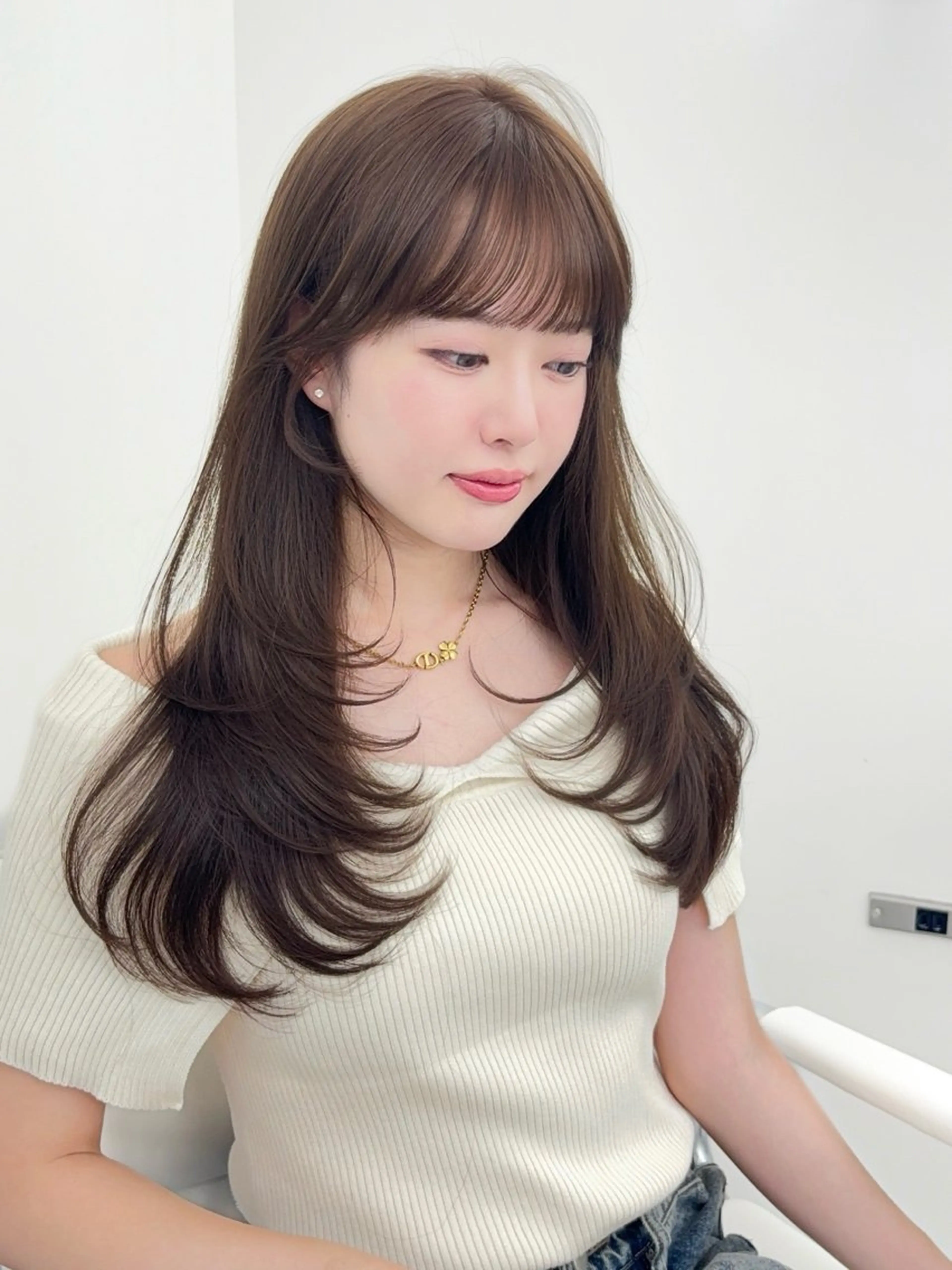 【今大注目❣】全体カット➕髪質改善AYUNCHE 5stepトリートメント🌻🤍の写真