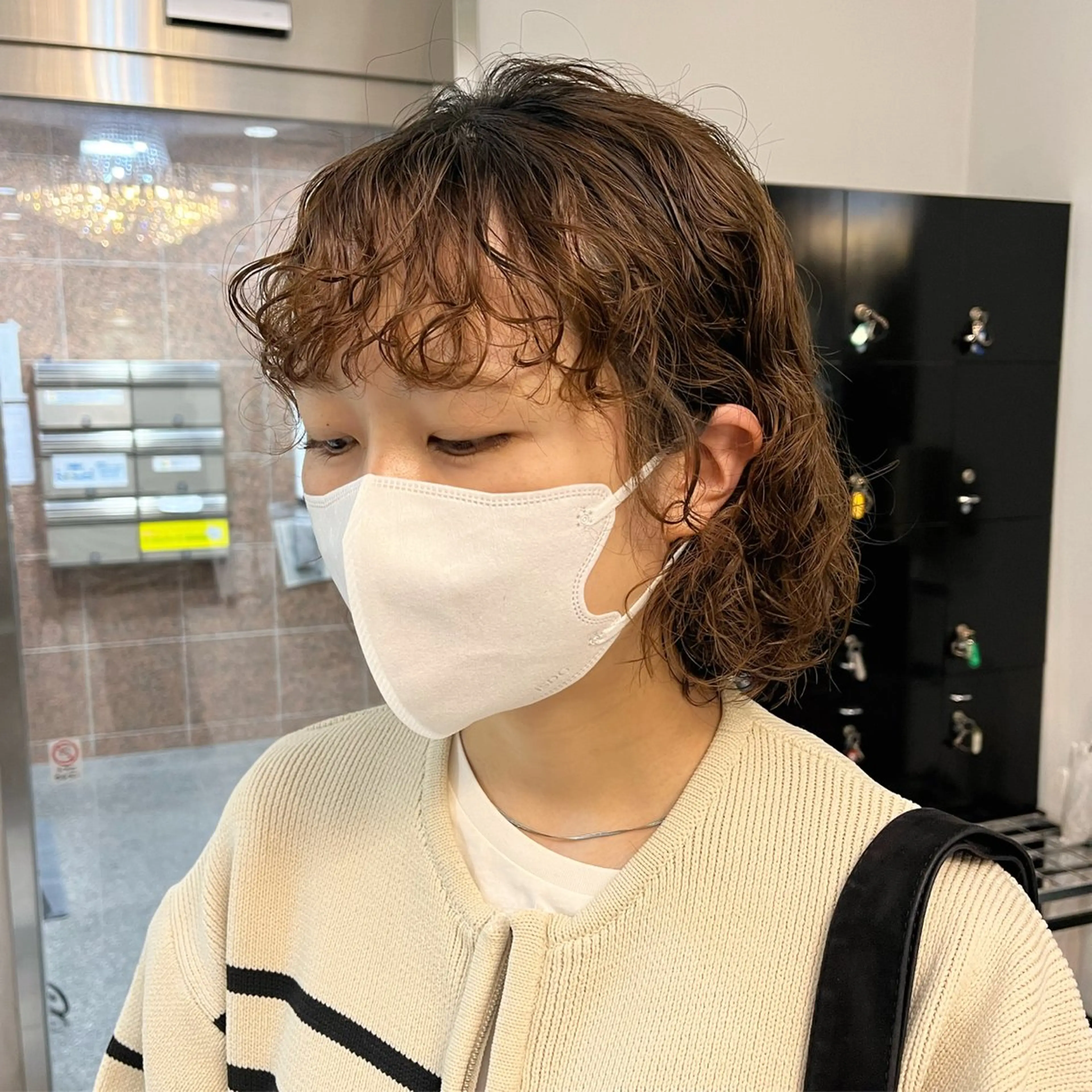 ミディアム パーマ channel所属・Natsumi ❤︎のヘアスタイル