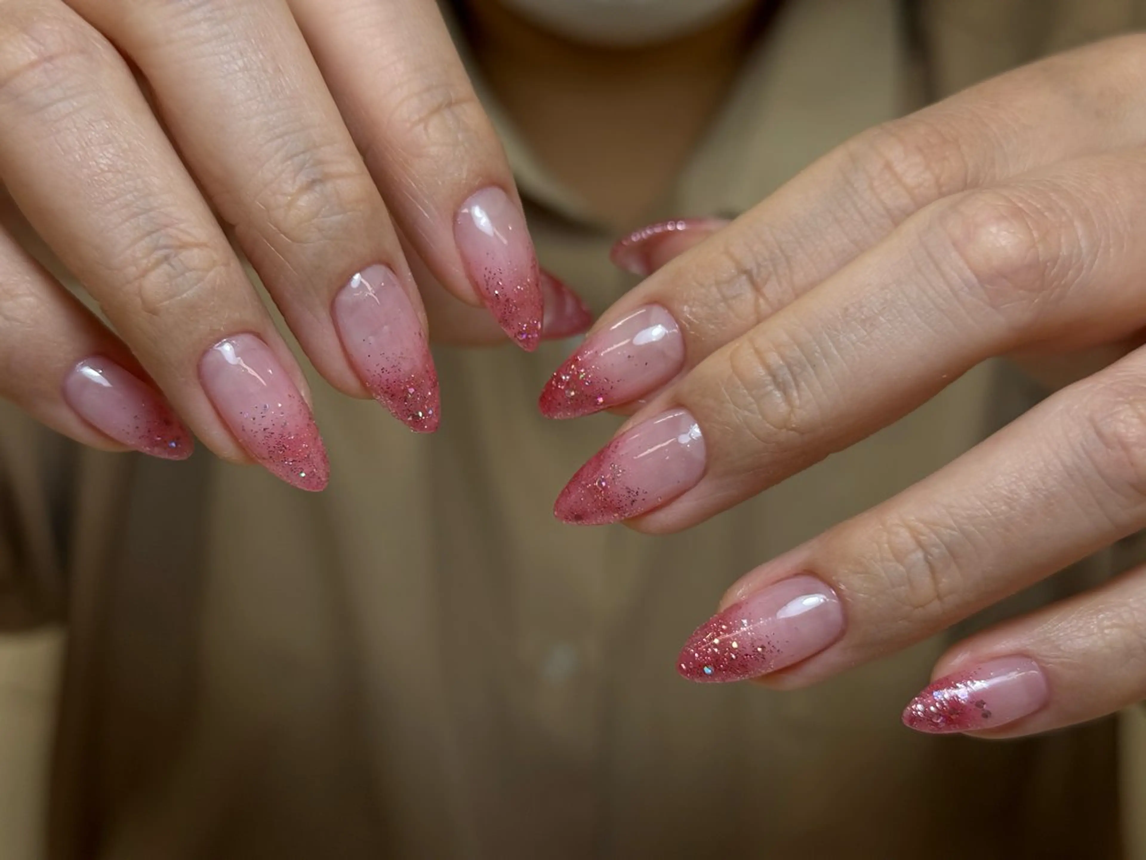 ネイル チークネイル フレンチネイル 韓国ネイル マグネットネイル 持ち込み ハンドネイル Hi nail🎀 池袋kozueのネイルデザイン