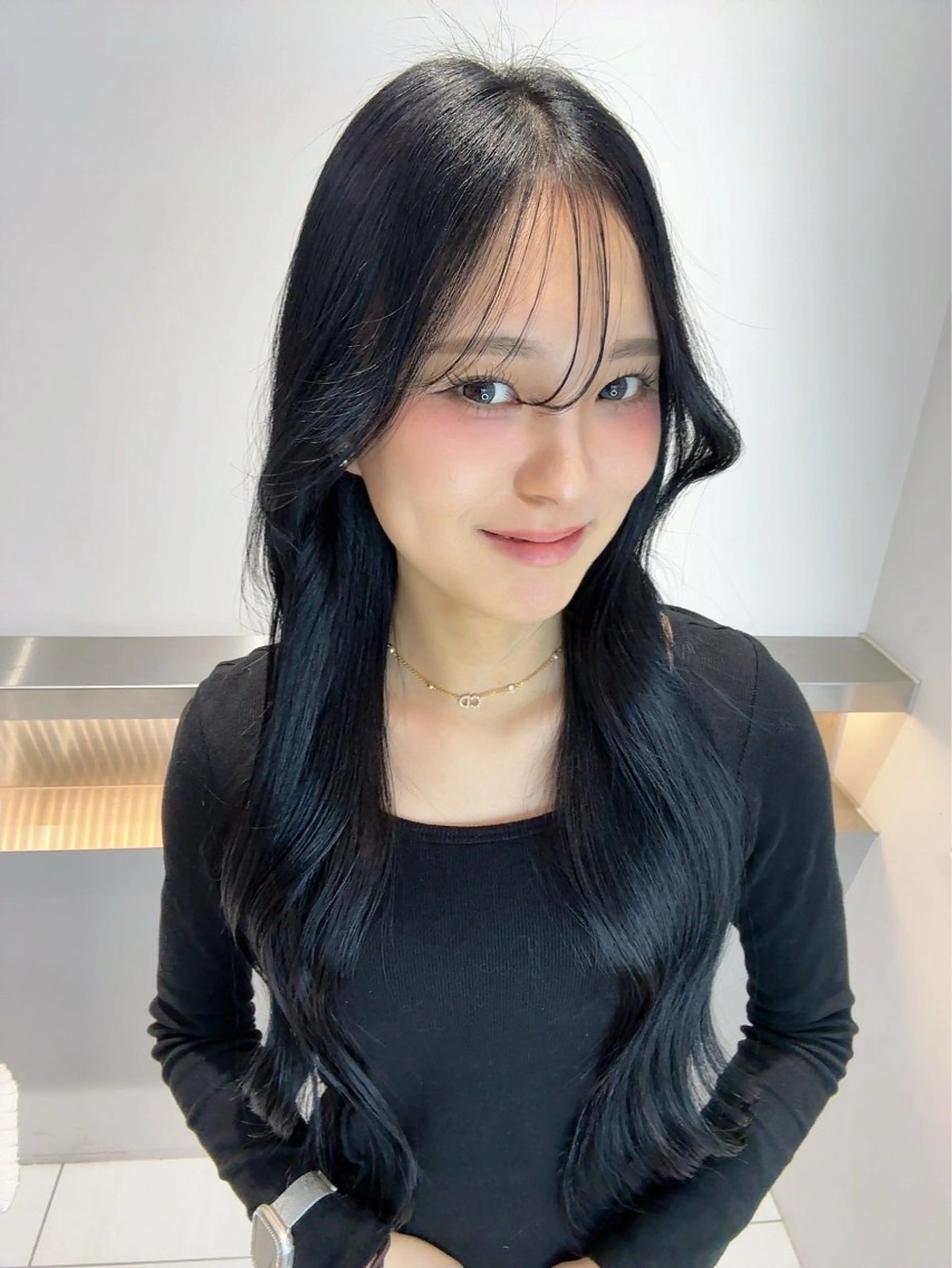 ロング 野田 来瑠美のヘアスタイル