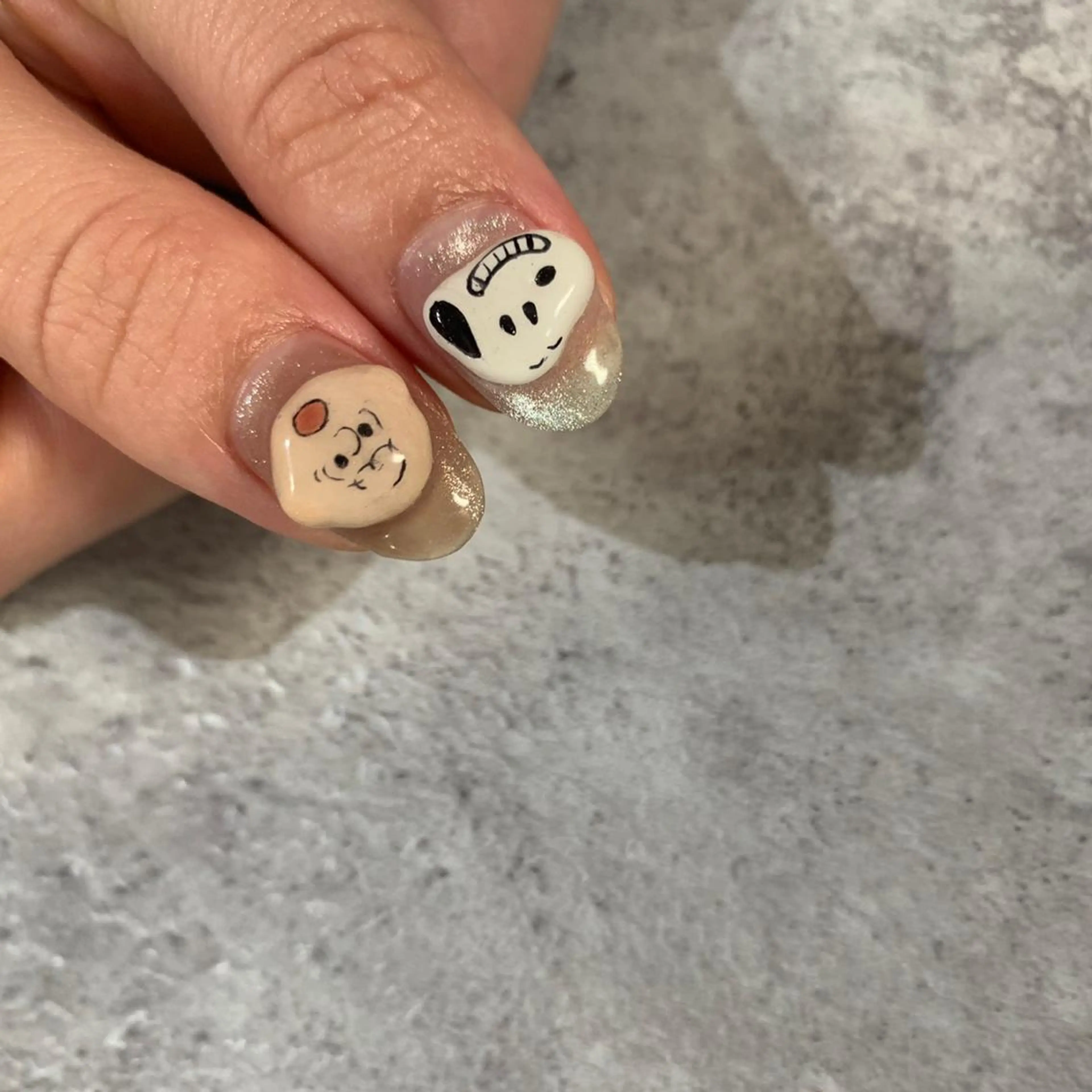 ネイル ハンドネイル 西岡 杏のネイルデザイン