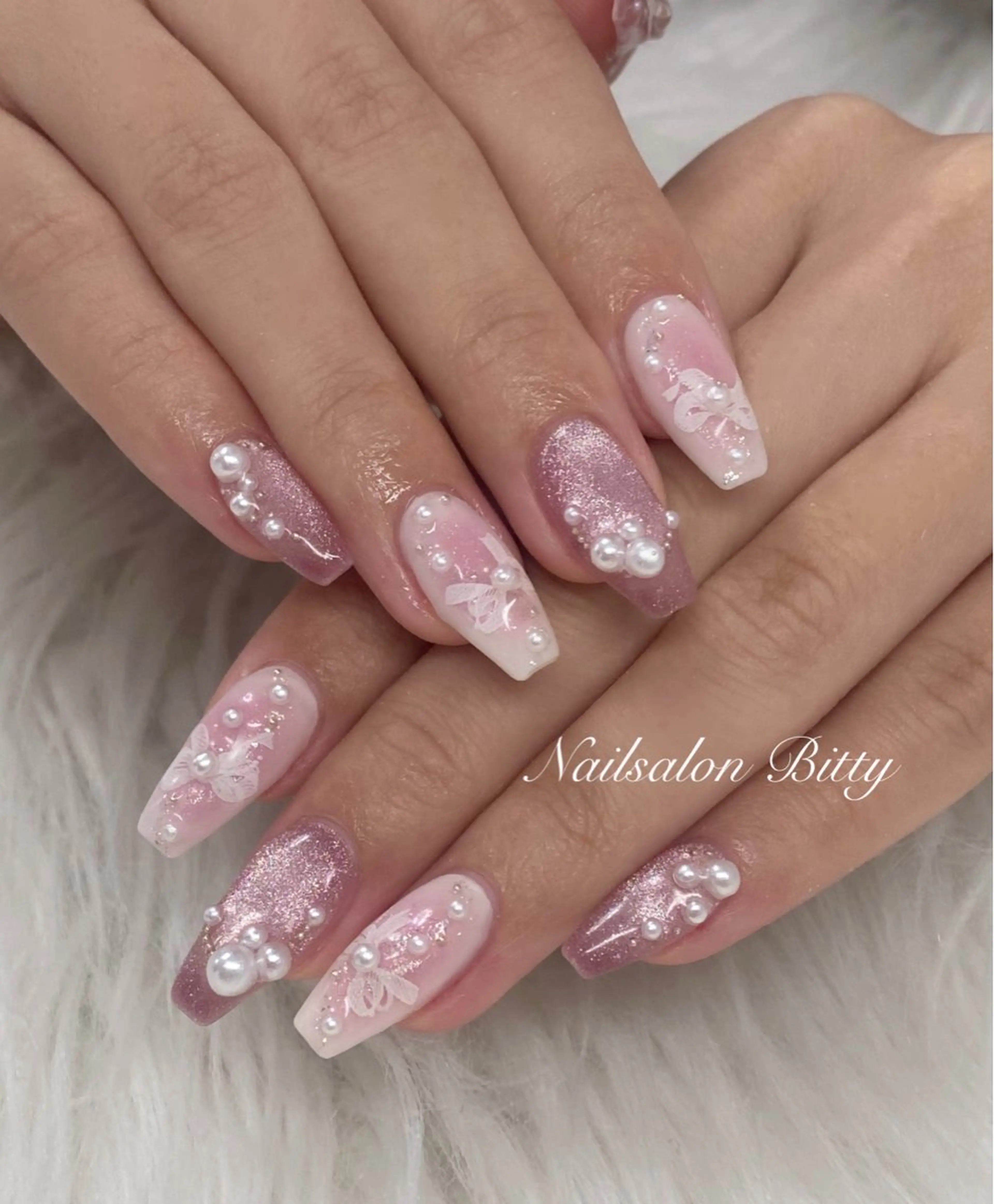 ネイル ハンドネイル Bitty／ SENA⋆˙⟡ —のネイルデザイン