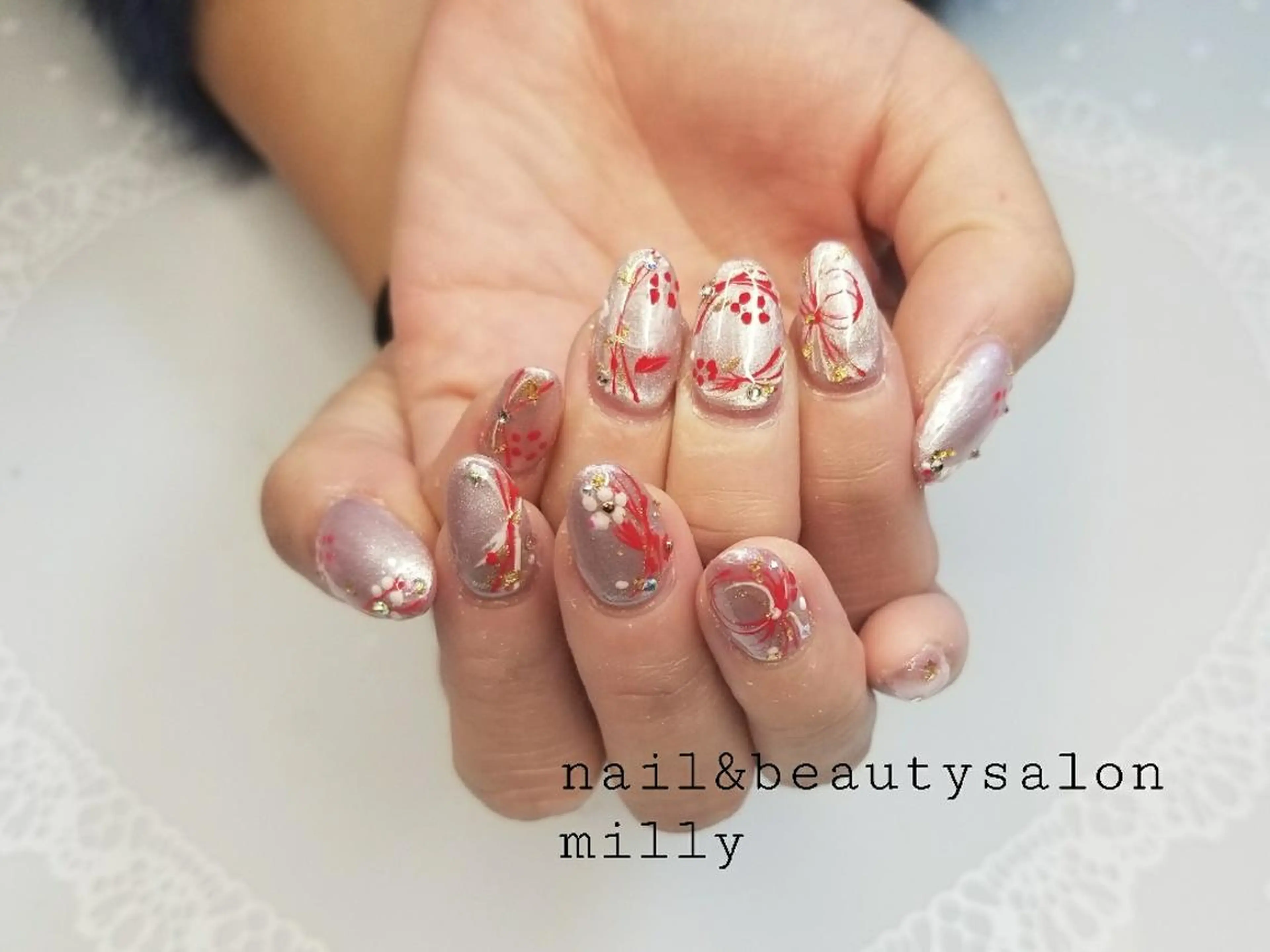 ネイル オフィスネイル ワンカラーネイル milly nail （予約担当)のネイルデザイン