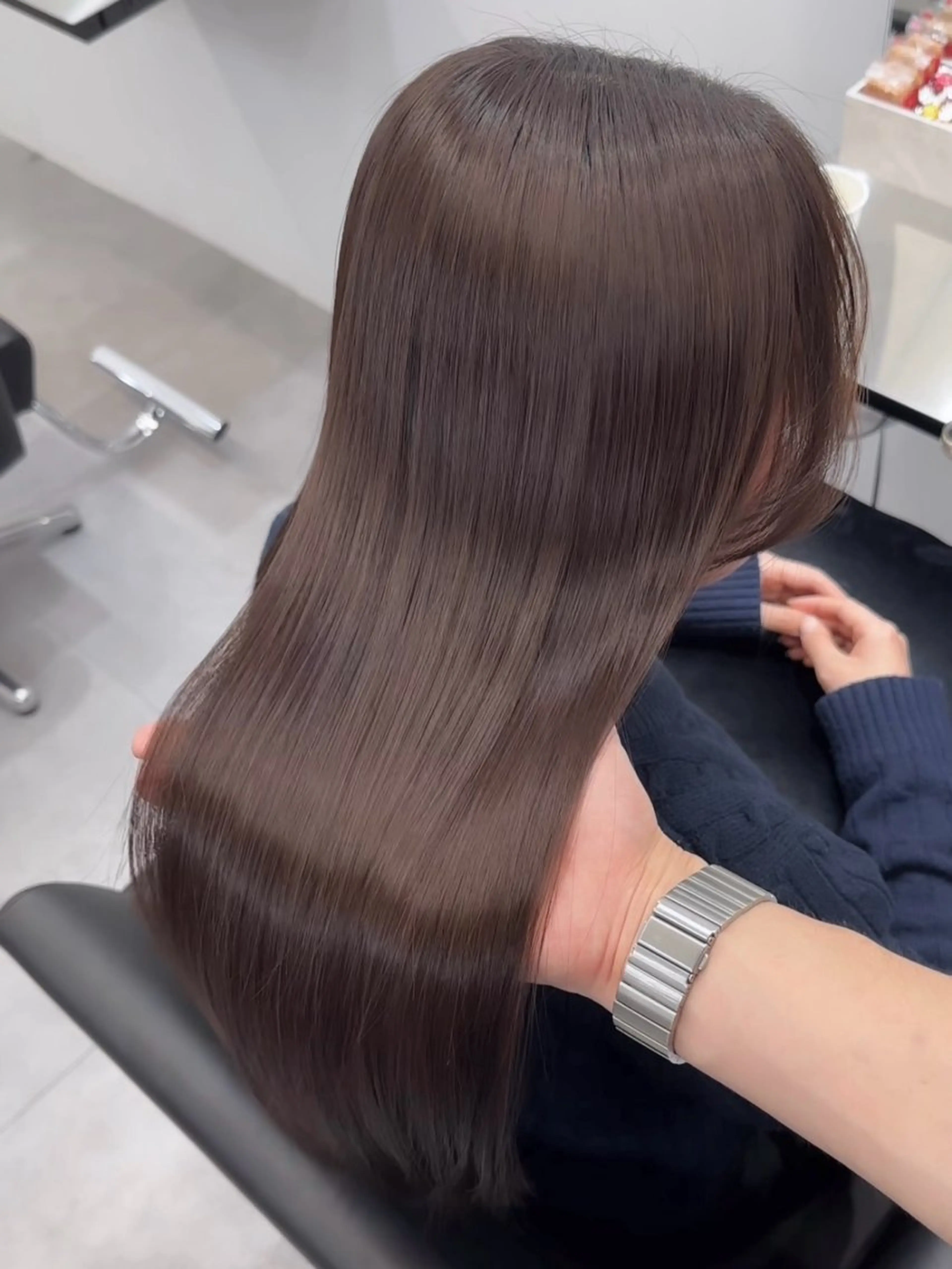 ロング カラー ヘアカラー トリートメント Core Haruのヘアスタイル