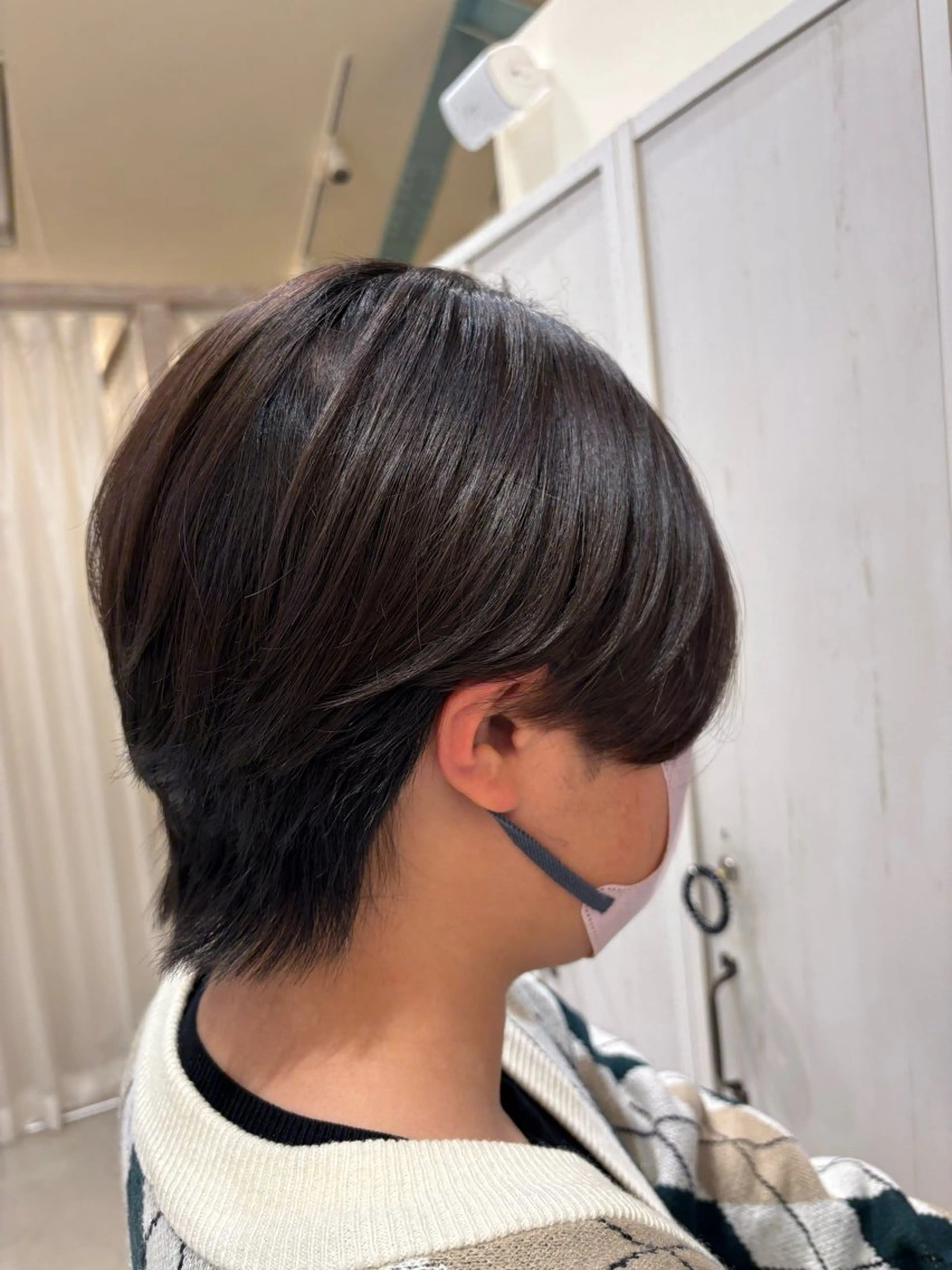 ショート つちだ ゆうひ / 暗髪カラー⟡.·のヘアスタイル