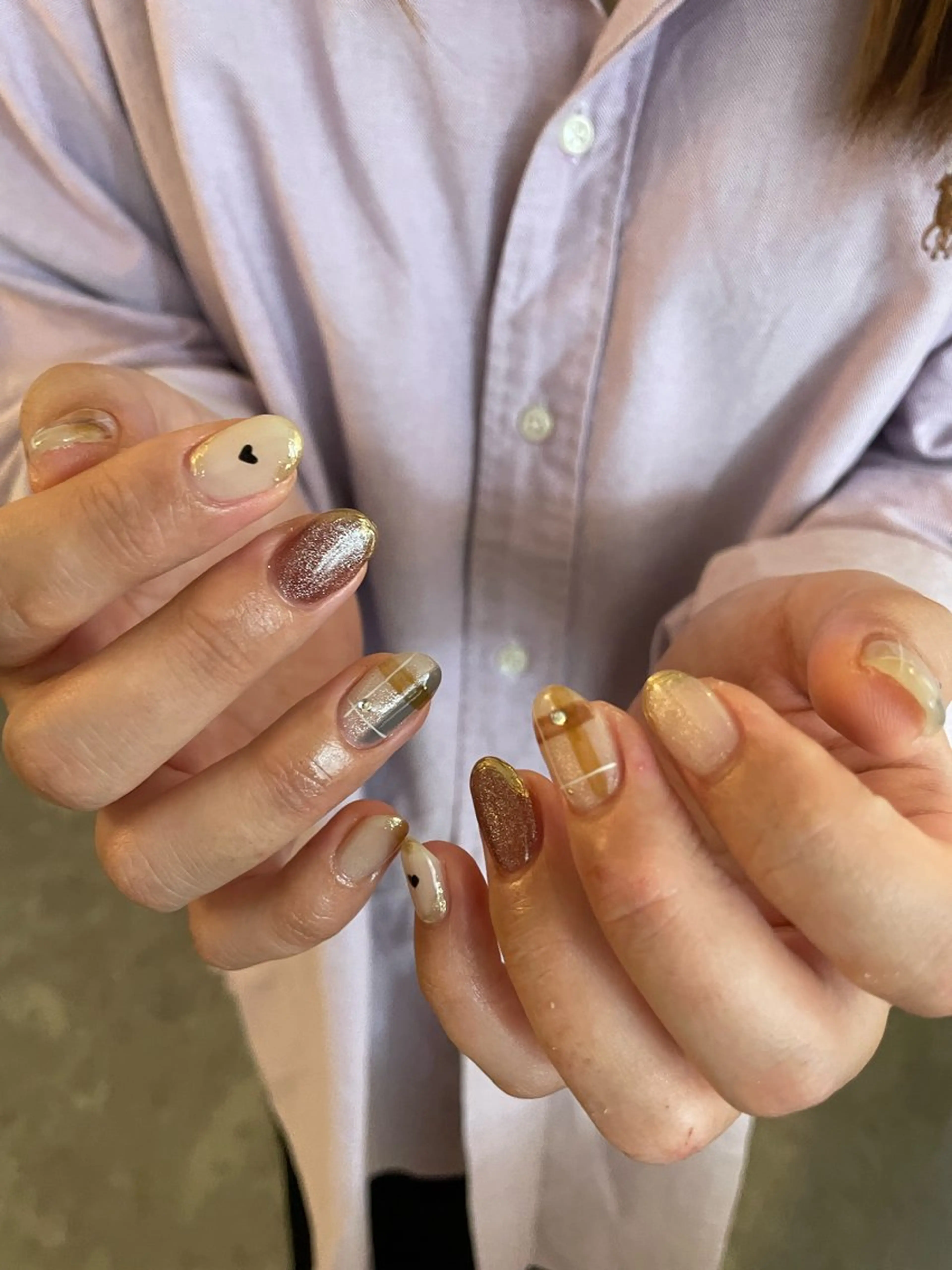 ネイル ハンドネイル roof nailのネイルデザイン