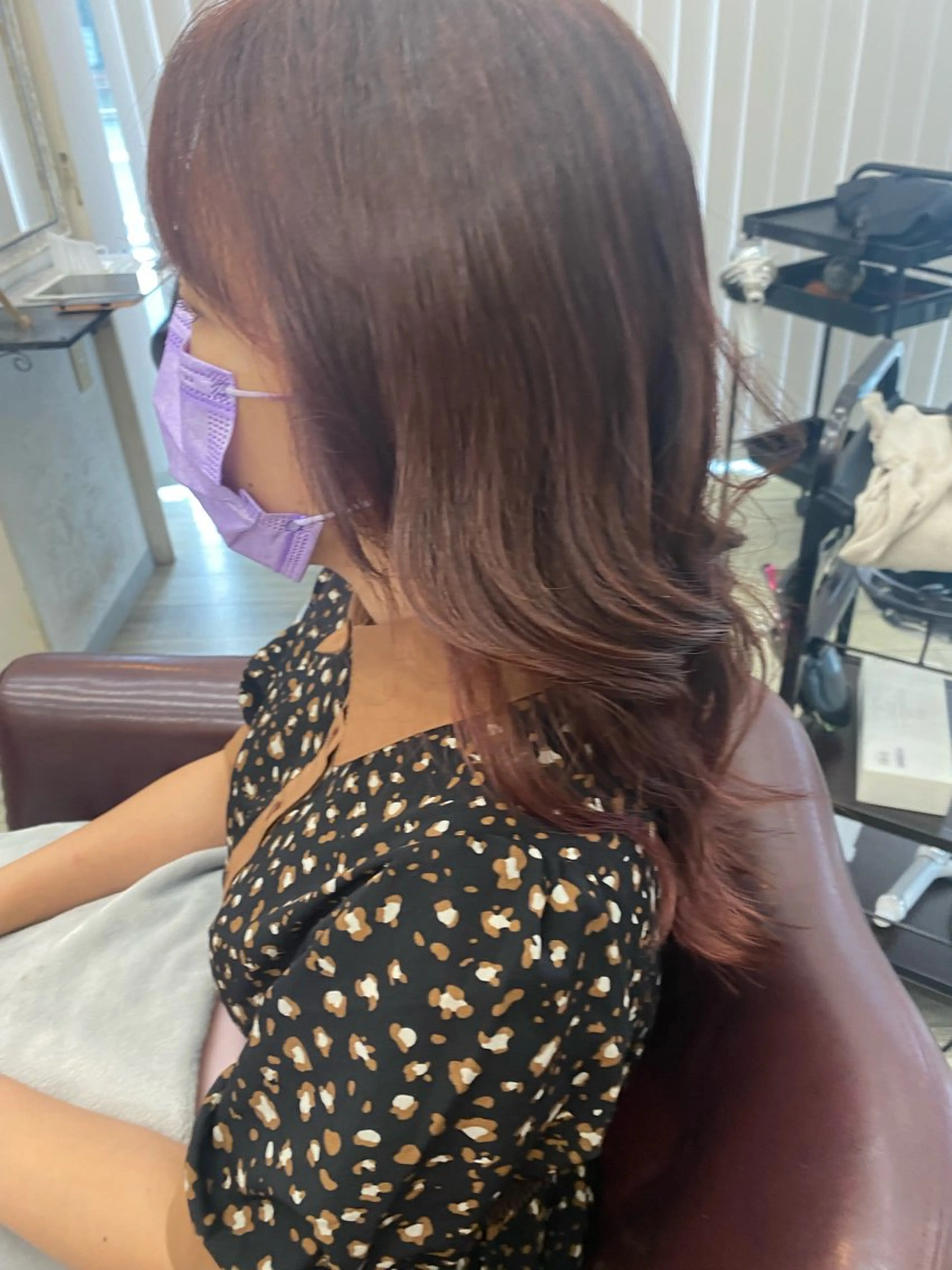 カット＋高品質カラー＋トリートメントの写真