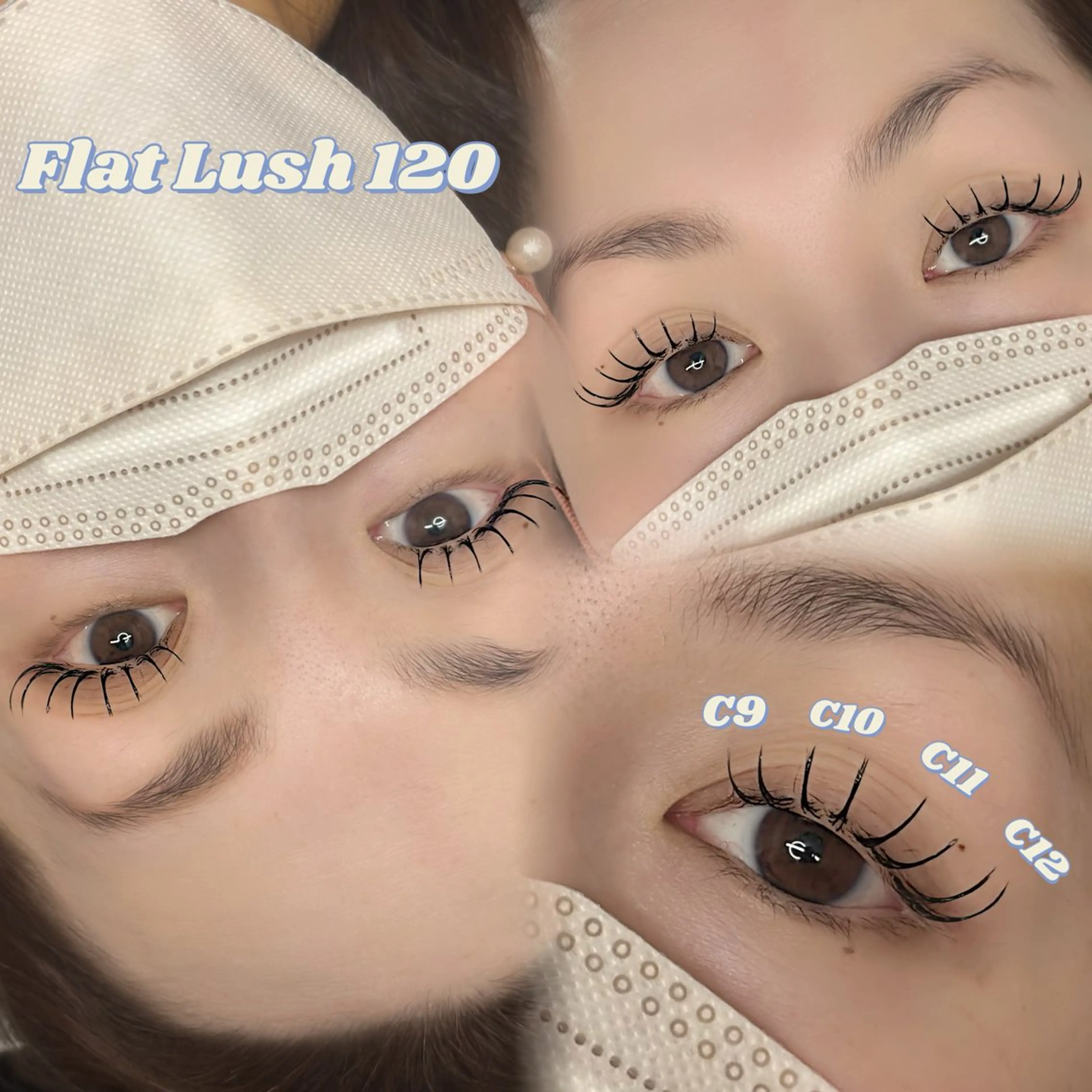 マツエク・マツパ ECLART Yumekaのマツエク・マツパデザイン