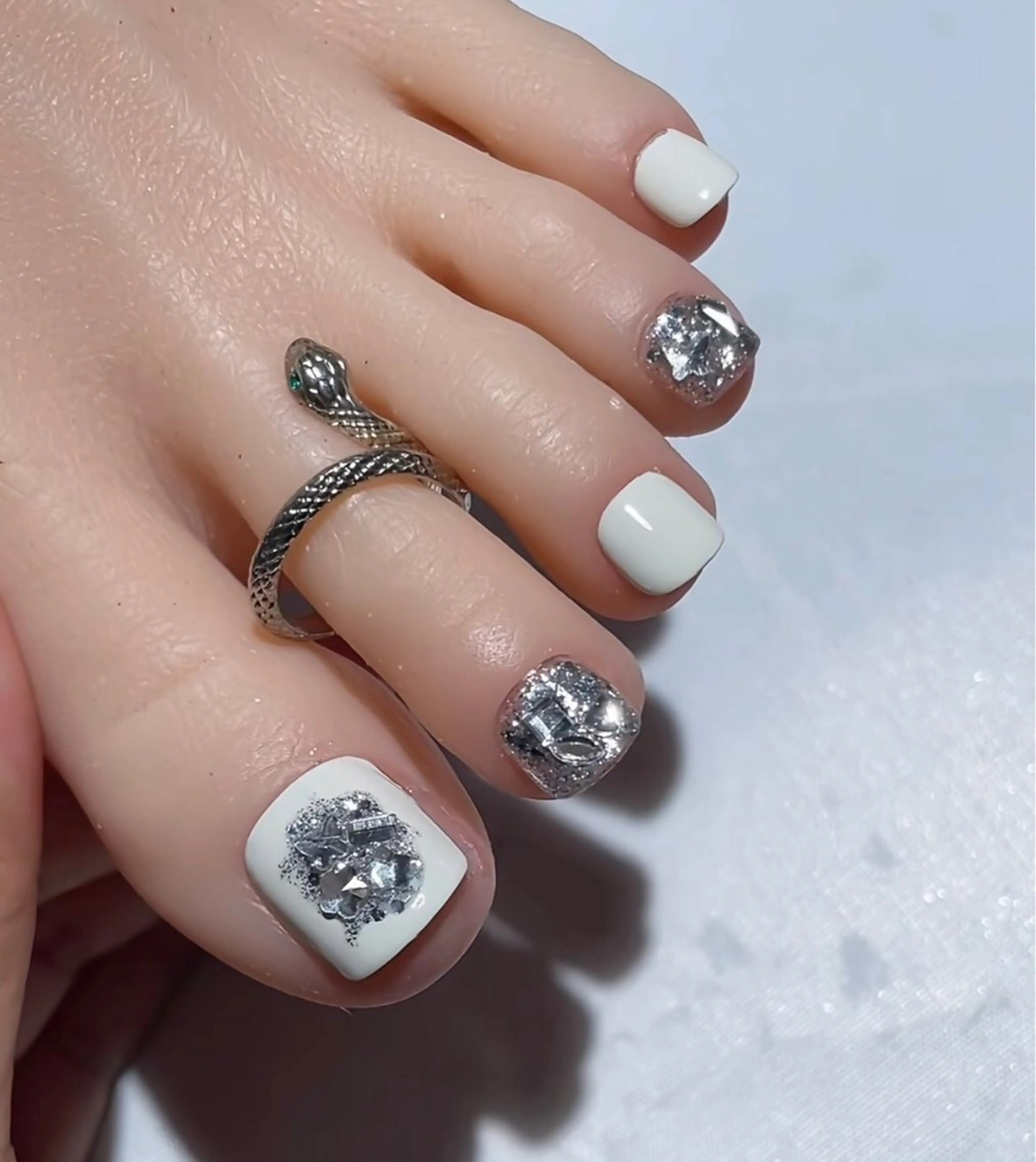 ネイル ハンドネイル 長さ出し専門パーツ jenniferのネイルデザイン