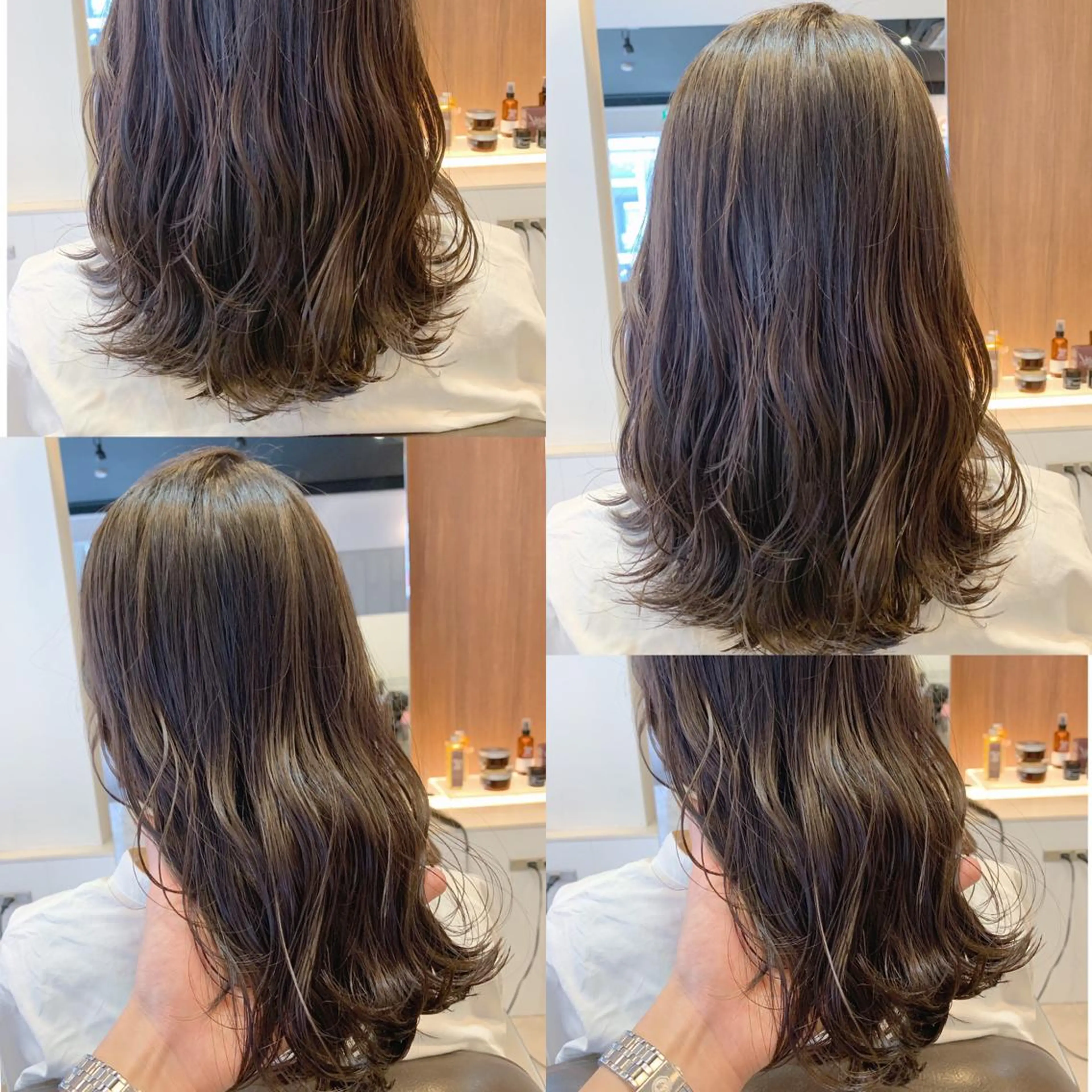 ミディアム メンズパーマ/難波/ 心斎橋　室園亮佑のヘアスタイル